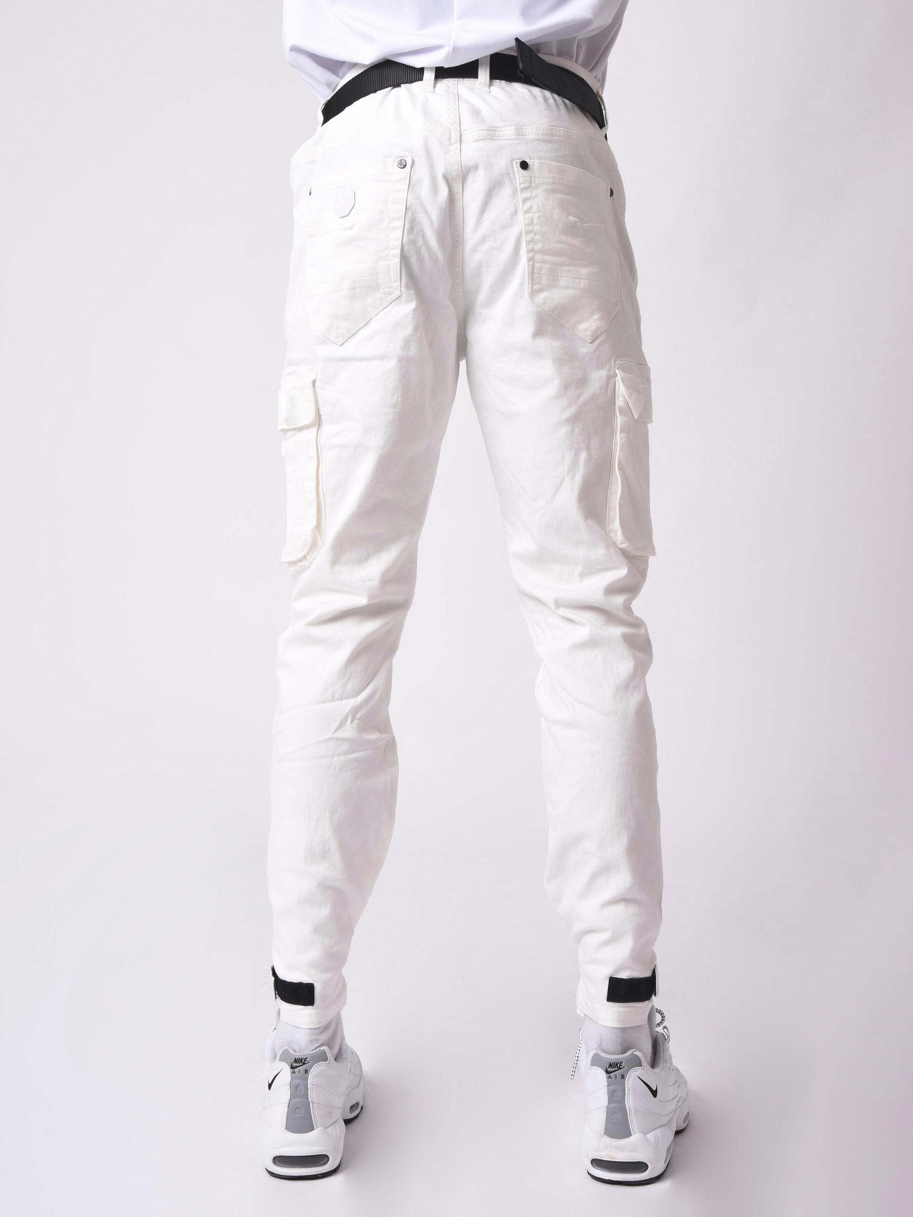 jean-cargo-poches-et-sangle-de-resserrement-en-bas-blanc