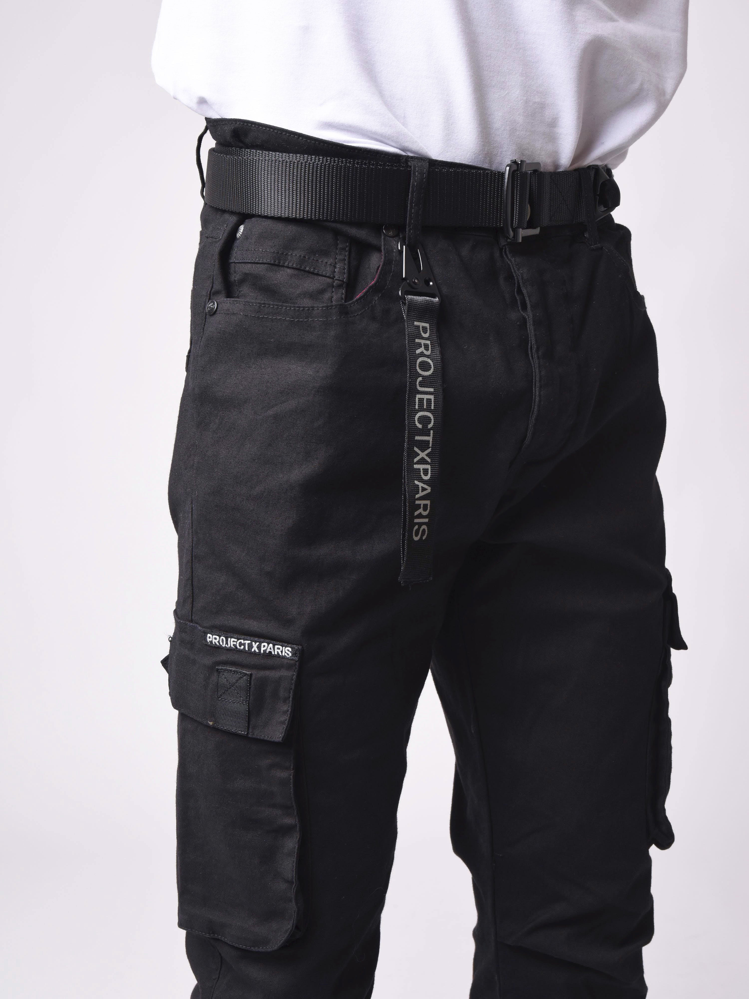 jean-cargo-poches-et-sangle-de-resserrement-en-bas-noir