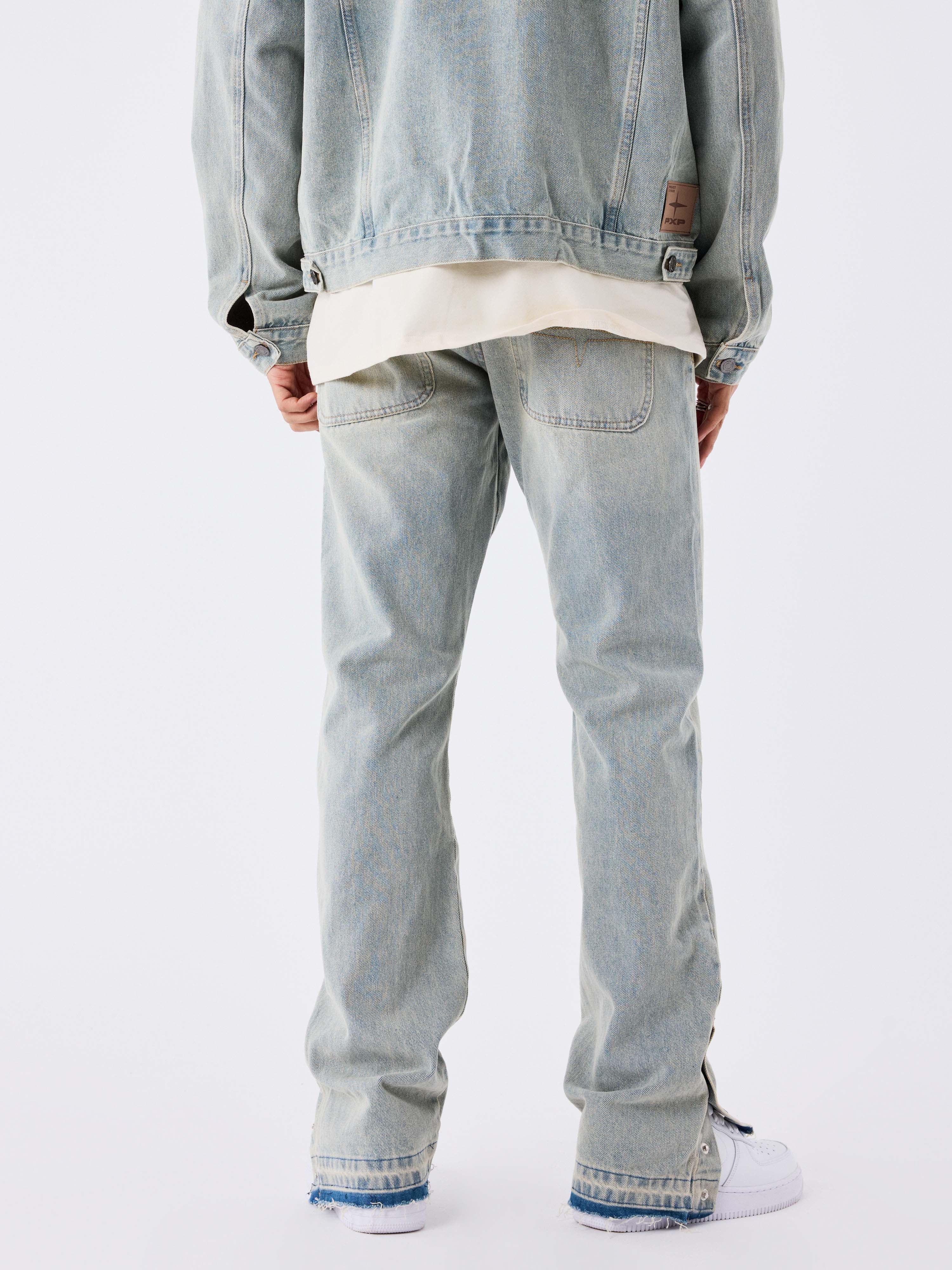 Wijde jeans set-3