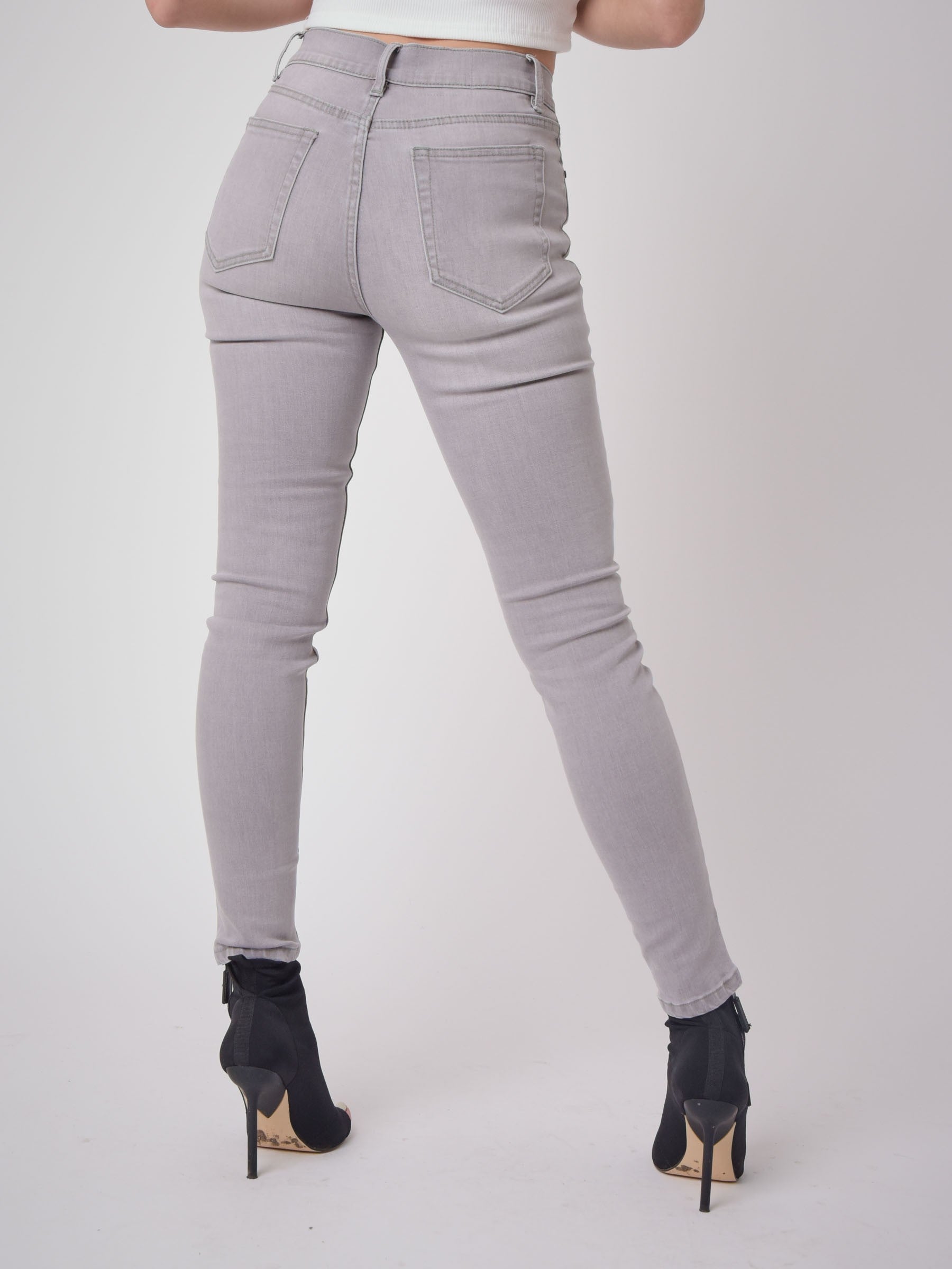 Skinny fit farkut logolla merkkinä-3