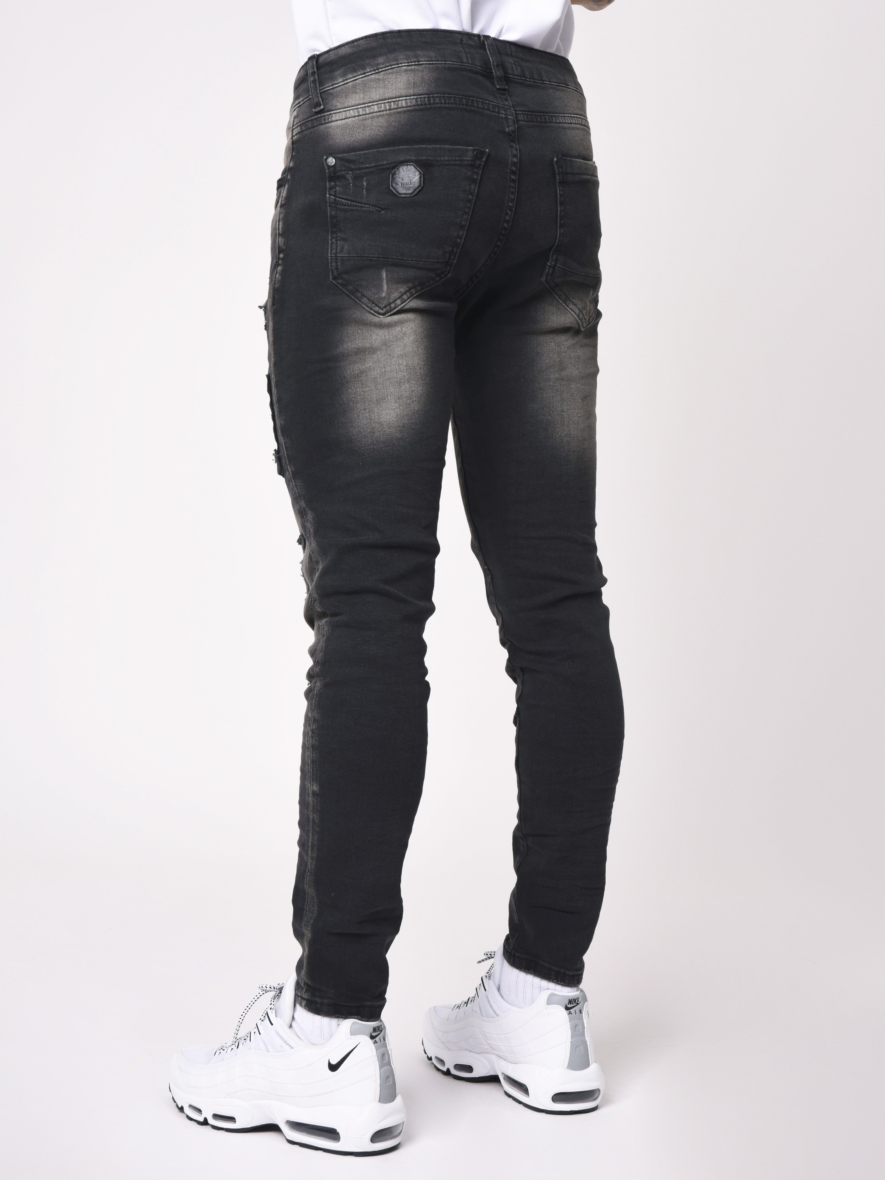 Jean Skinny tacheté-5