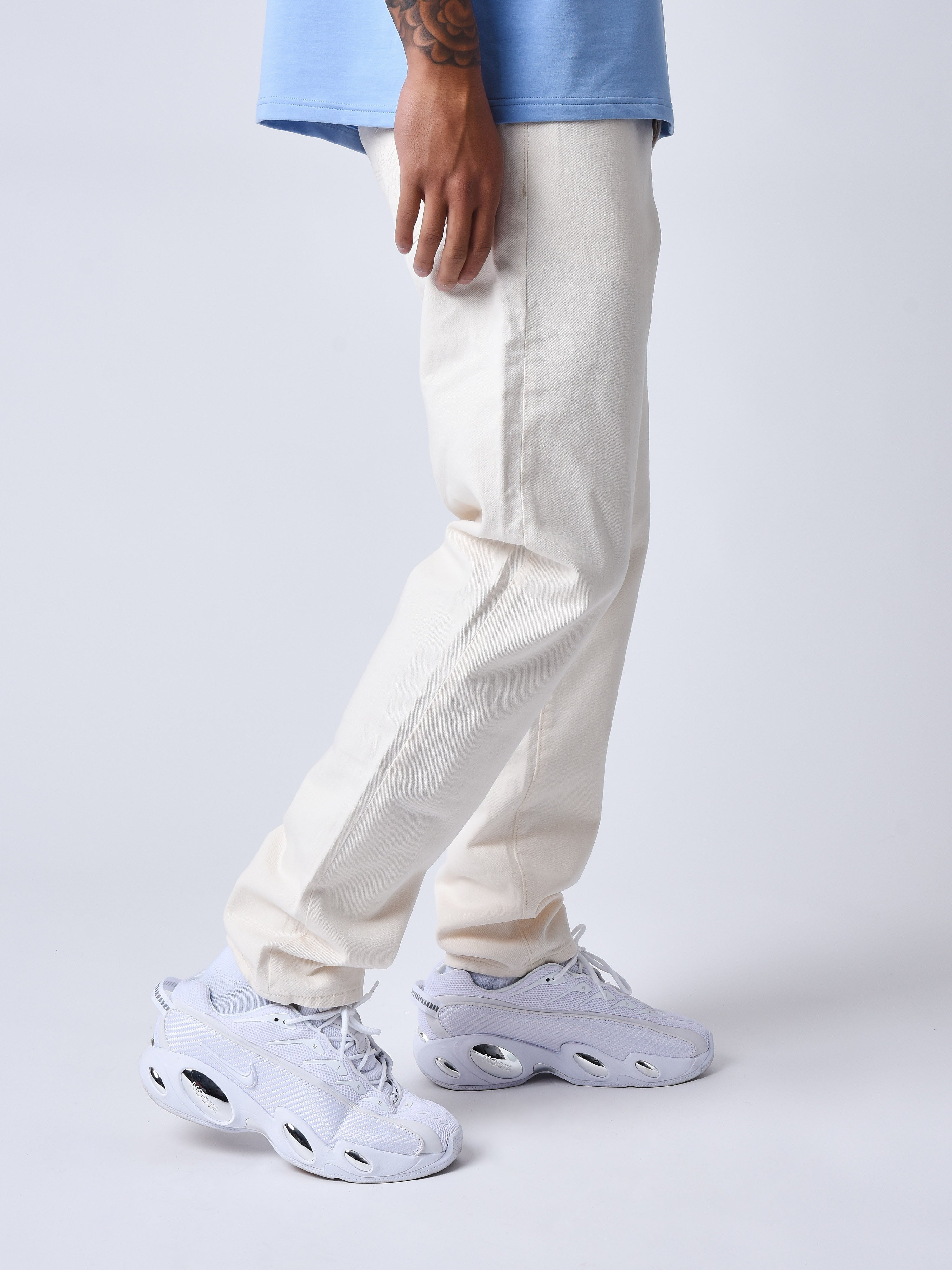 Jean coupe droite délavé-3