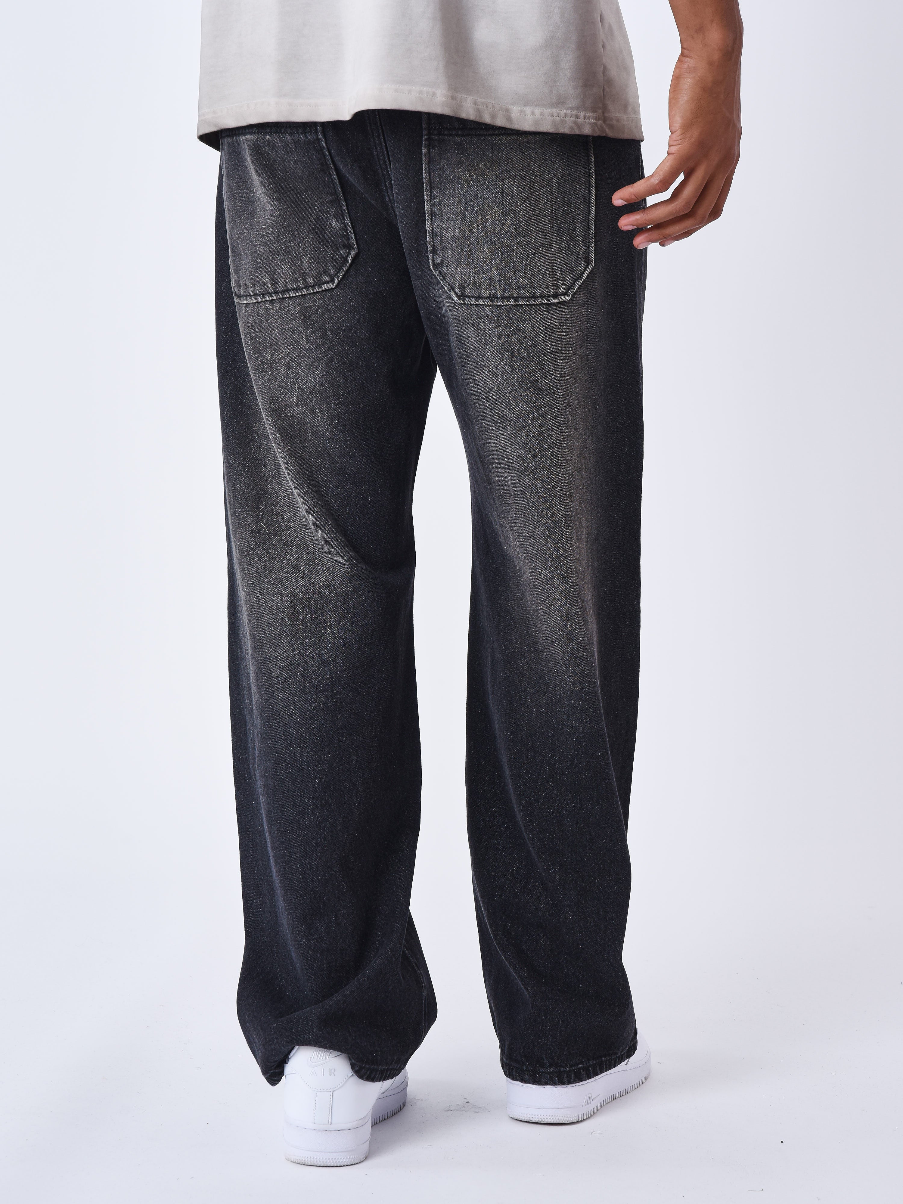 Jeans con tagli organici-3