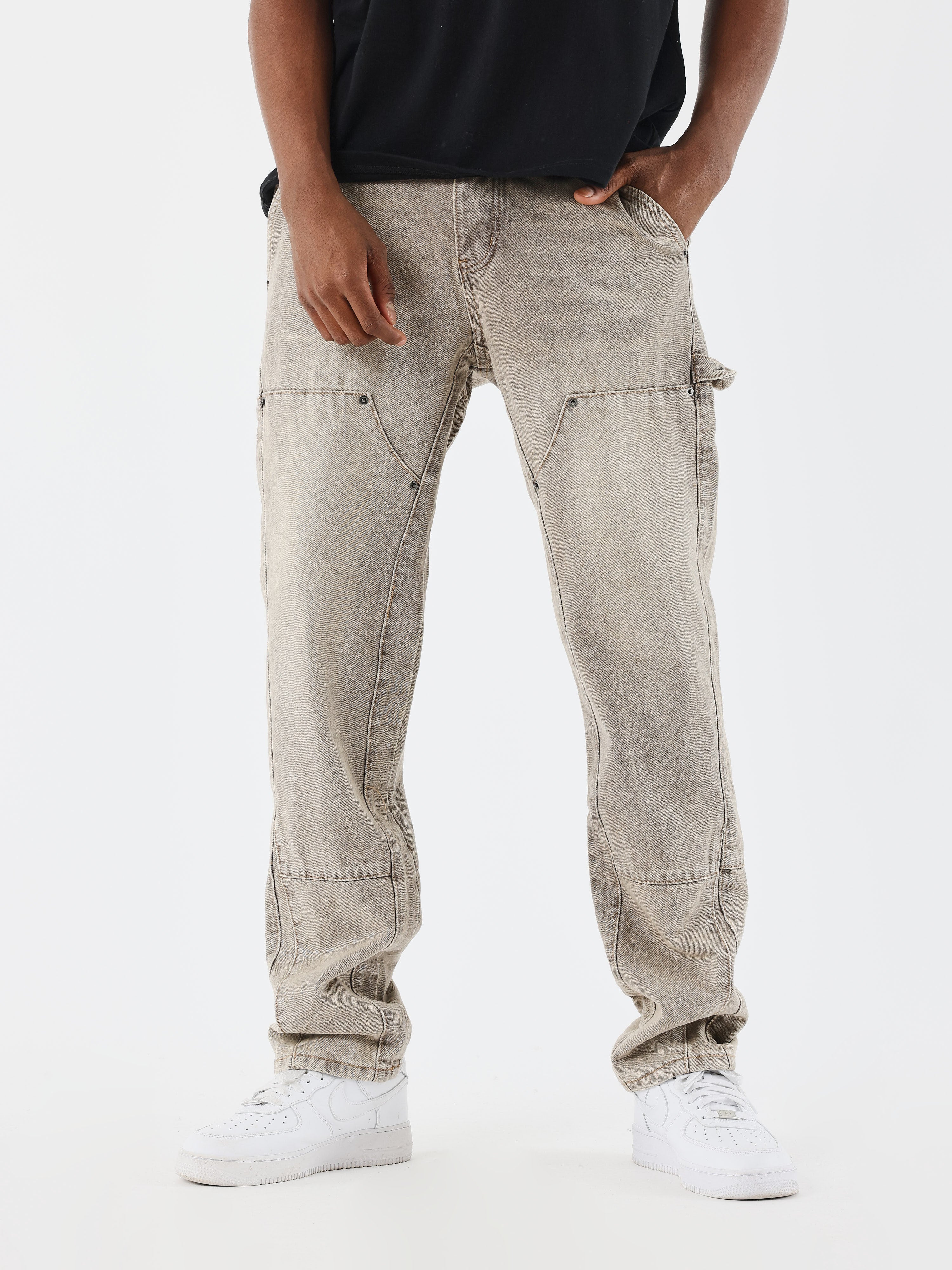 Jeans ample à détails charpentier-2