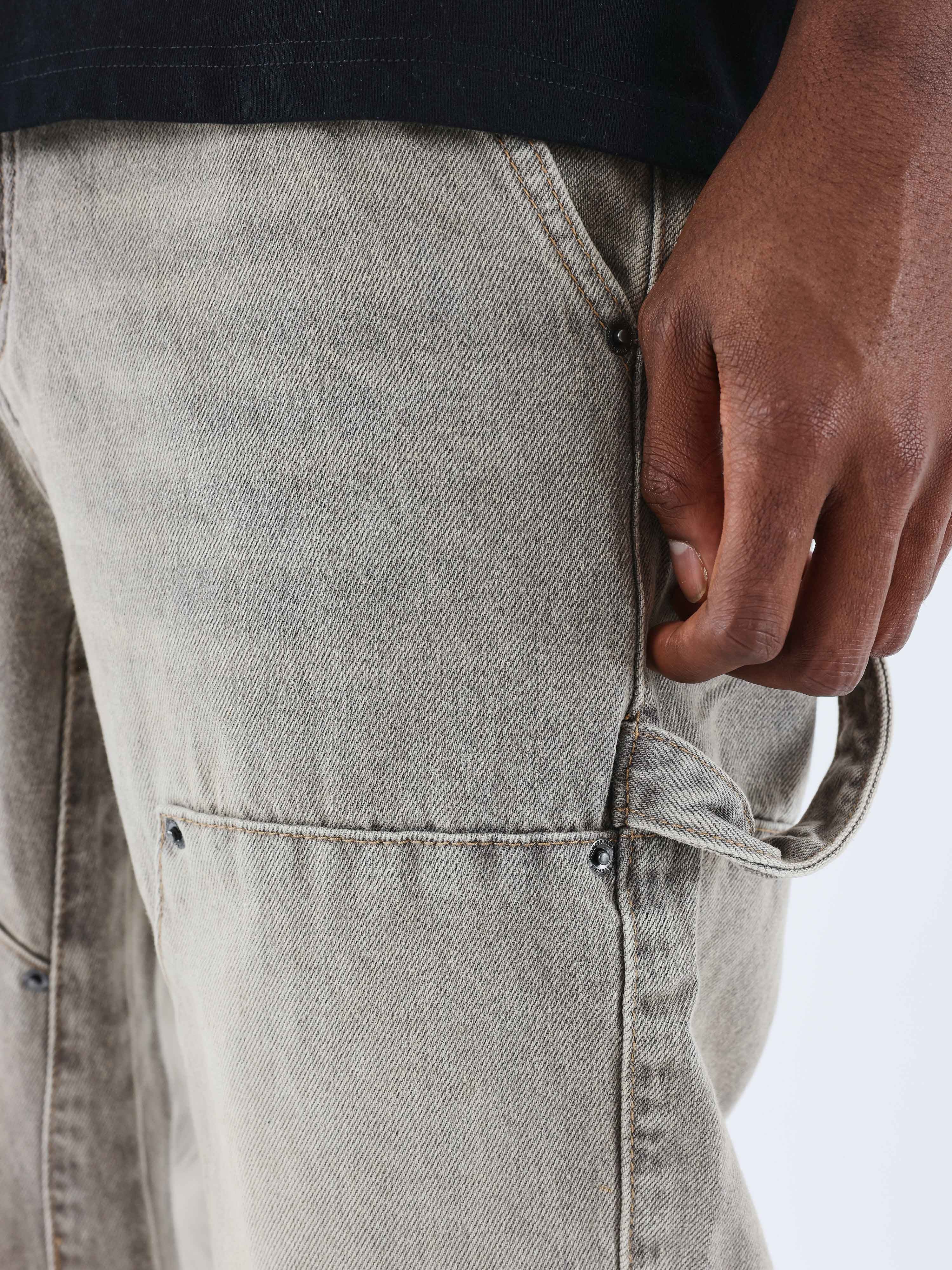 Jeans ample à détails charpentier-5