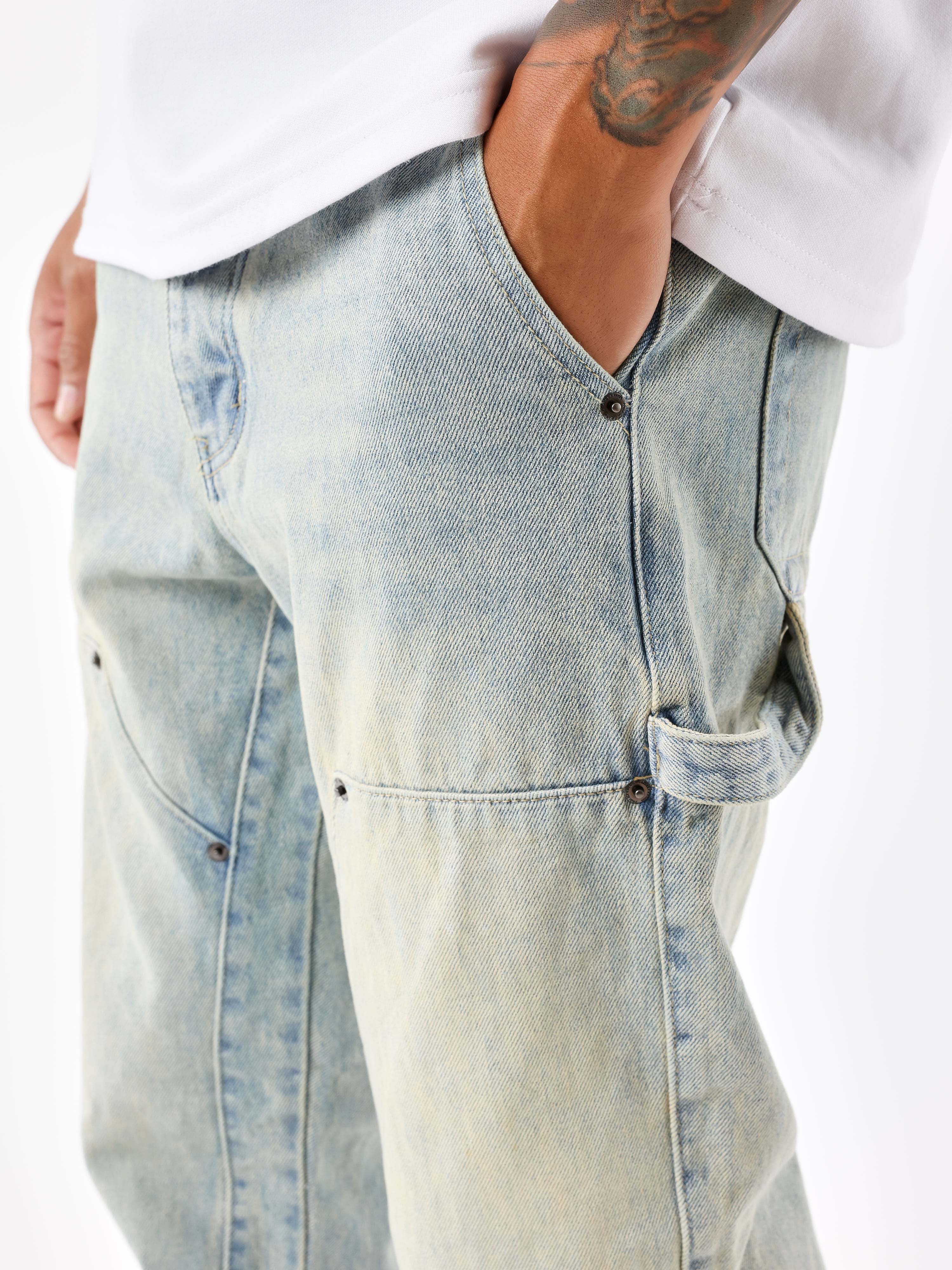 Jeans ample à détails charpentier-5