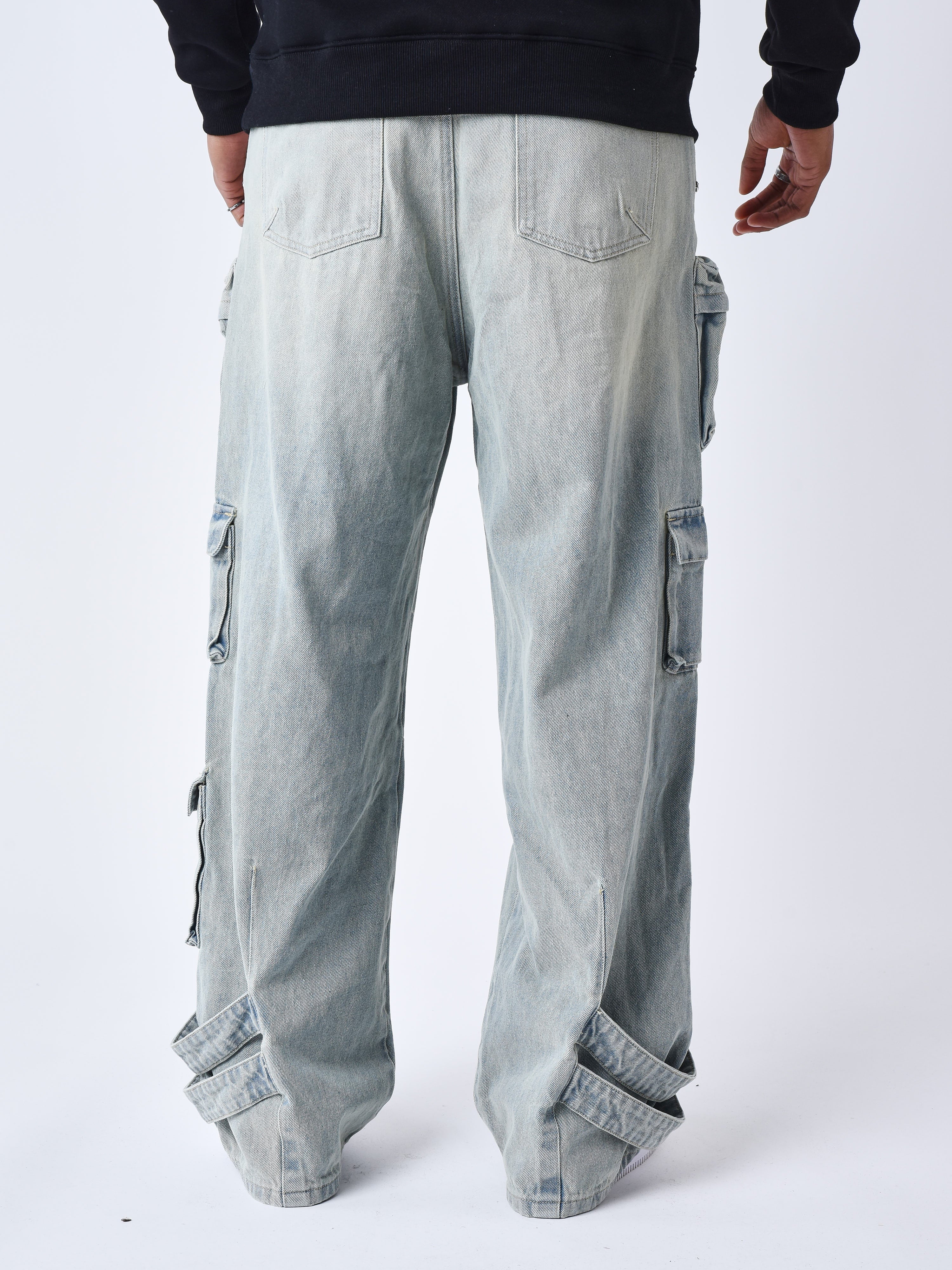 jeans-ample-multipoches-bleu