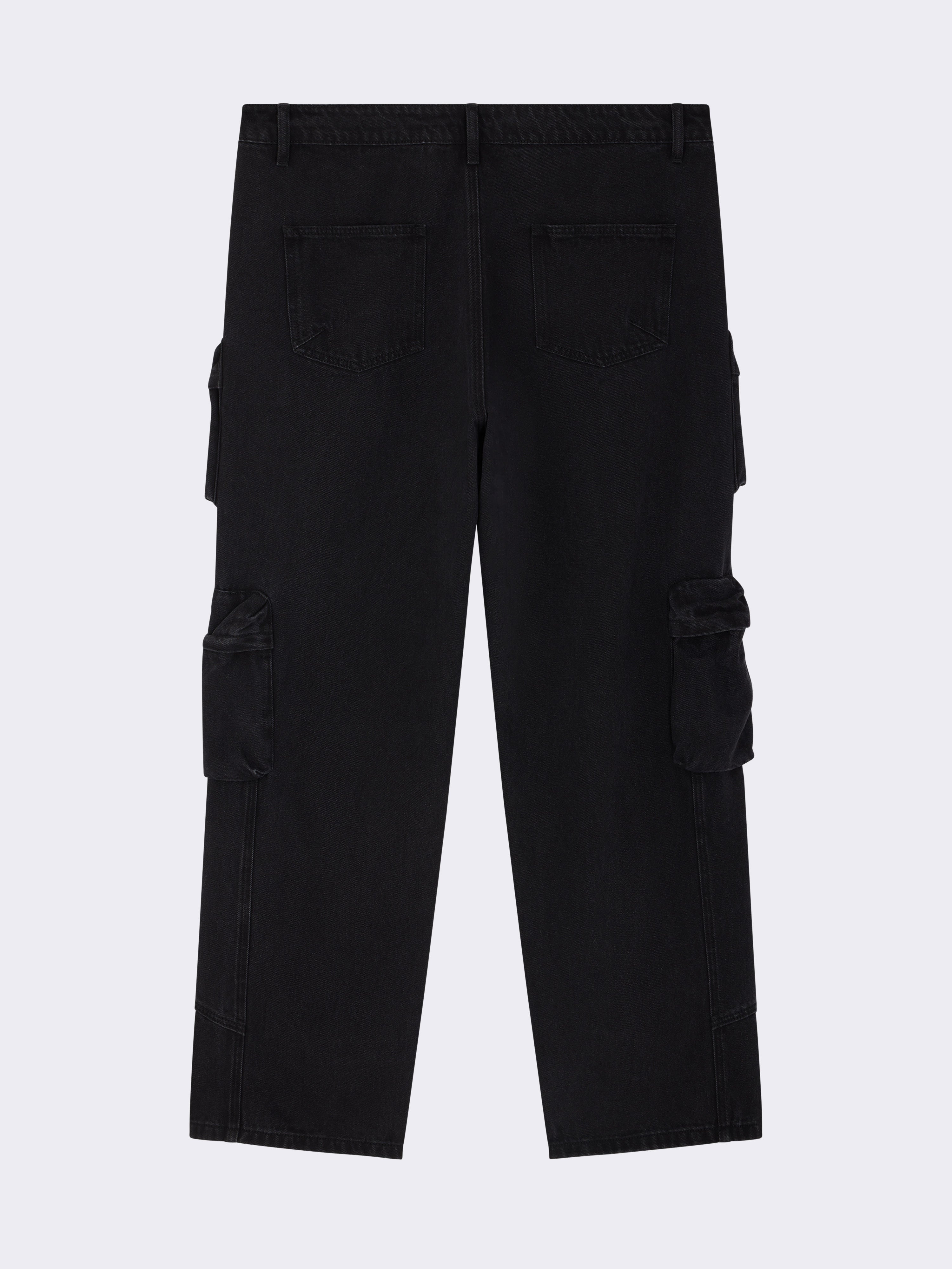 Jeans brute workwear multi-poches-6