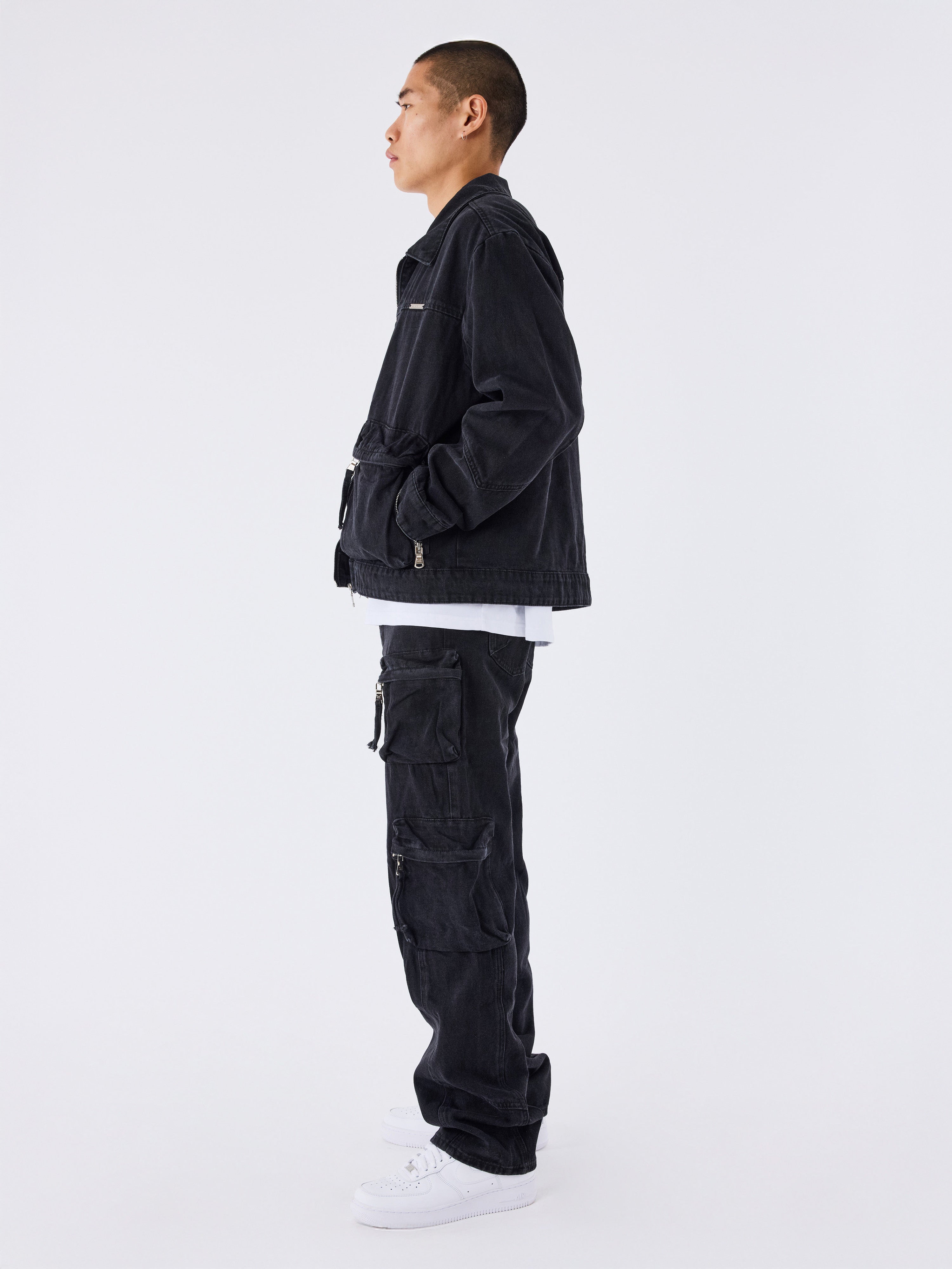 Jeans brute workwear multi-poches-4