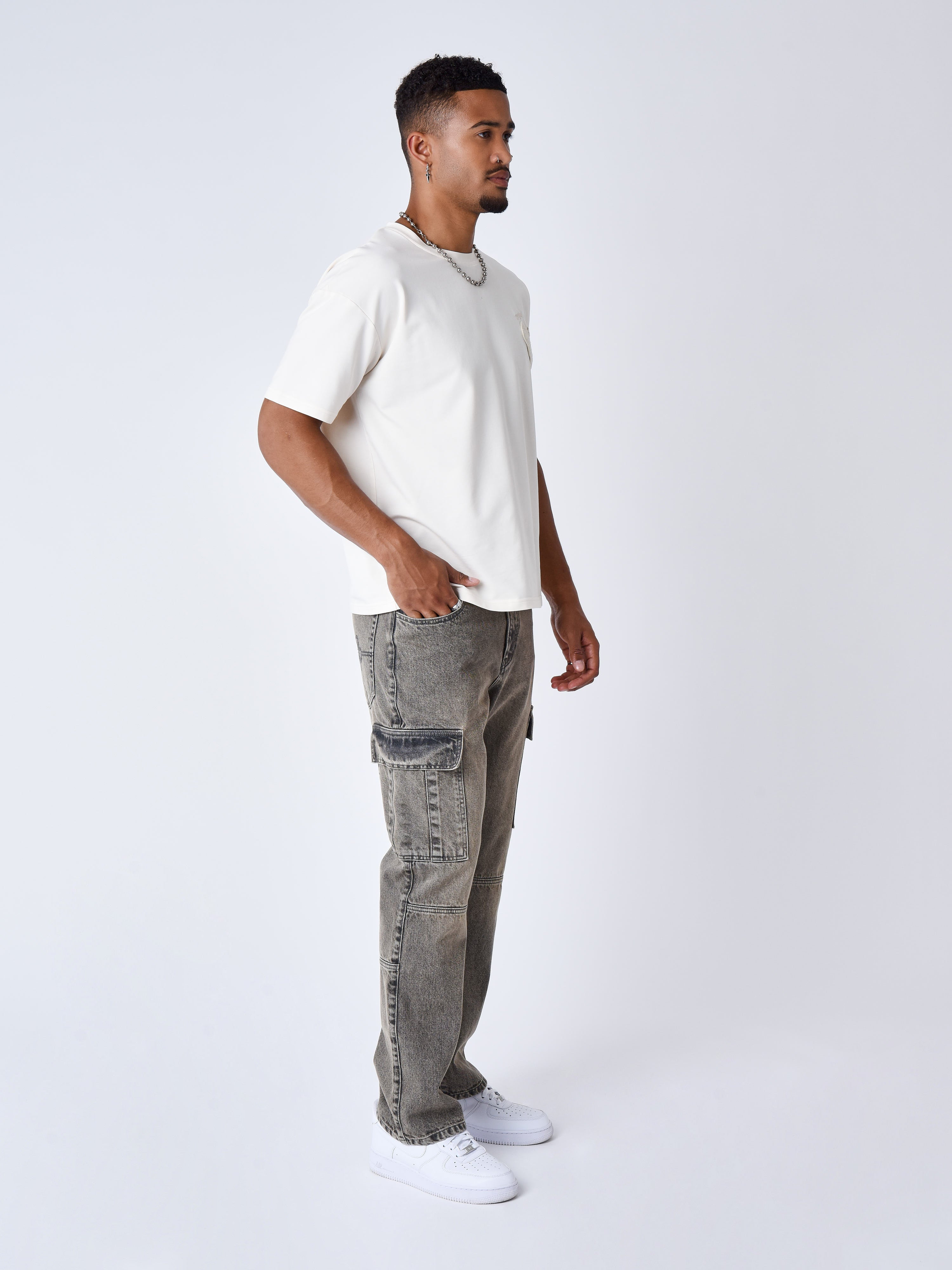 Jeans mit Cut-Outs-4