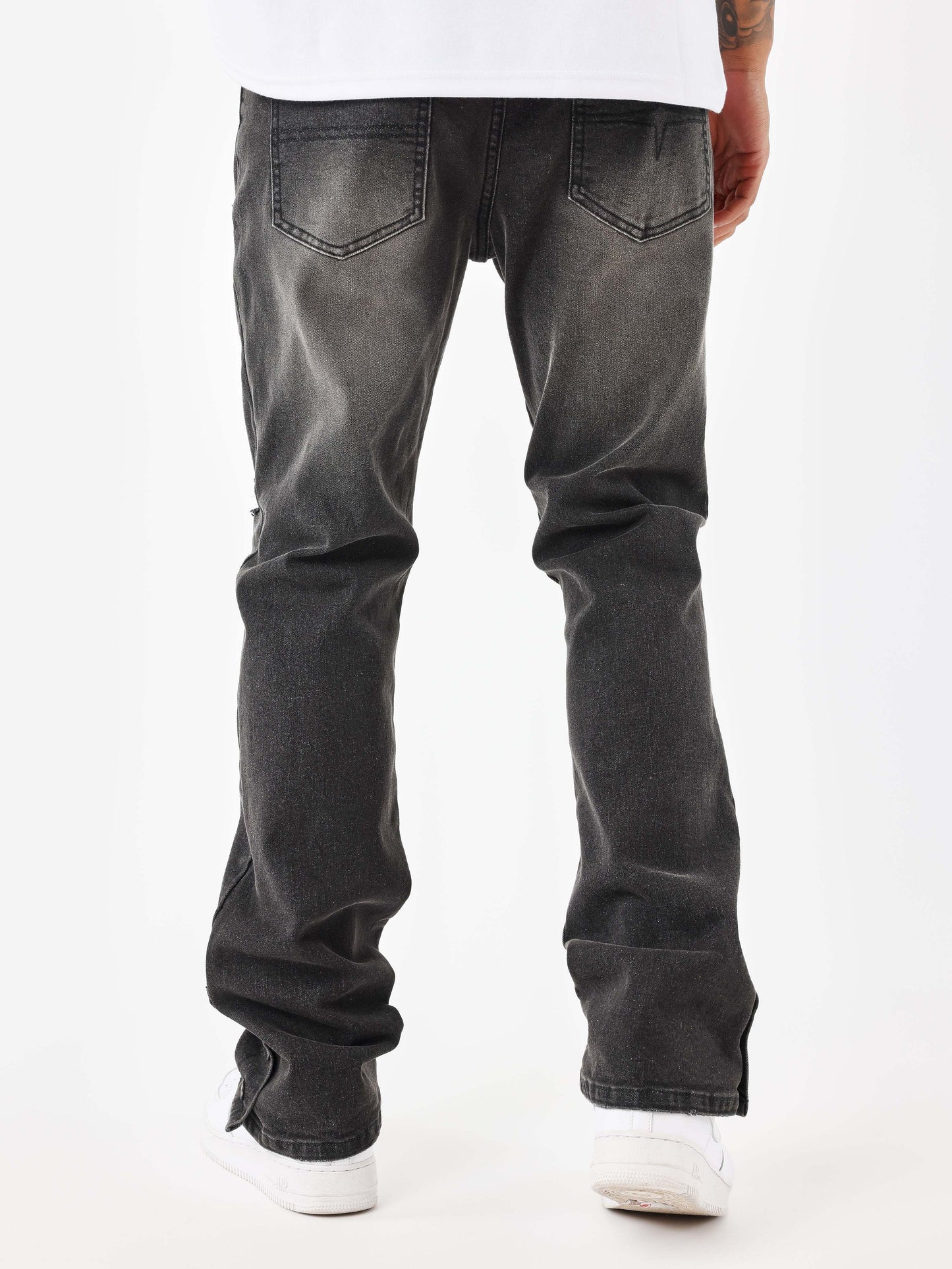 jeans-flare-noir