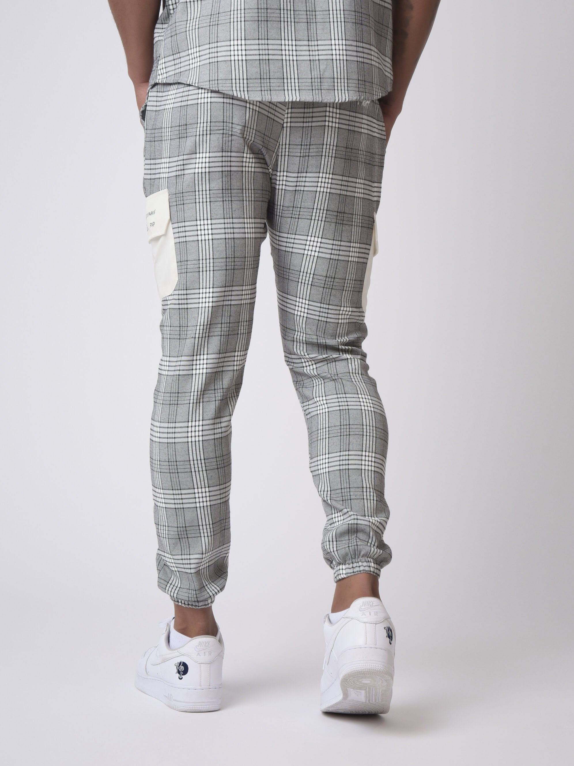 Pantalon à carreaux-6