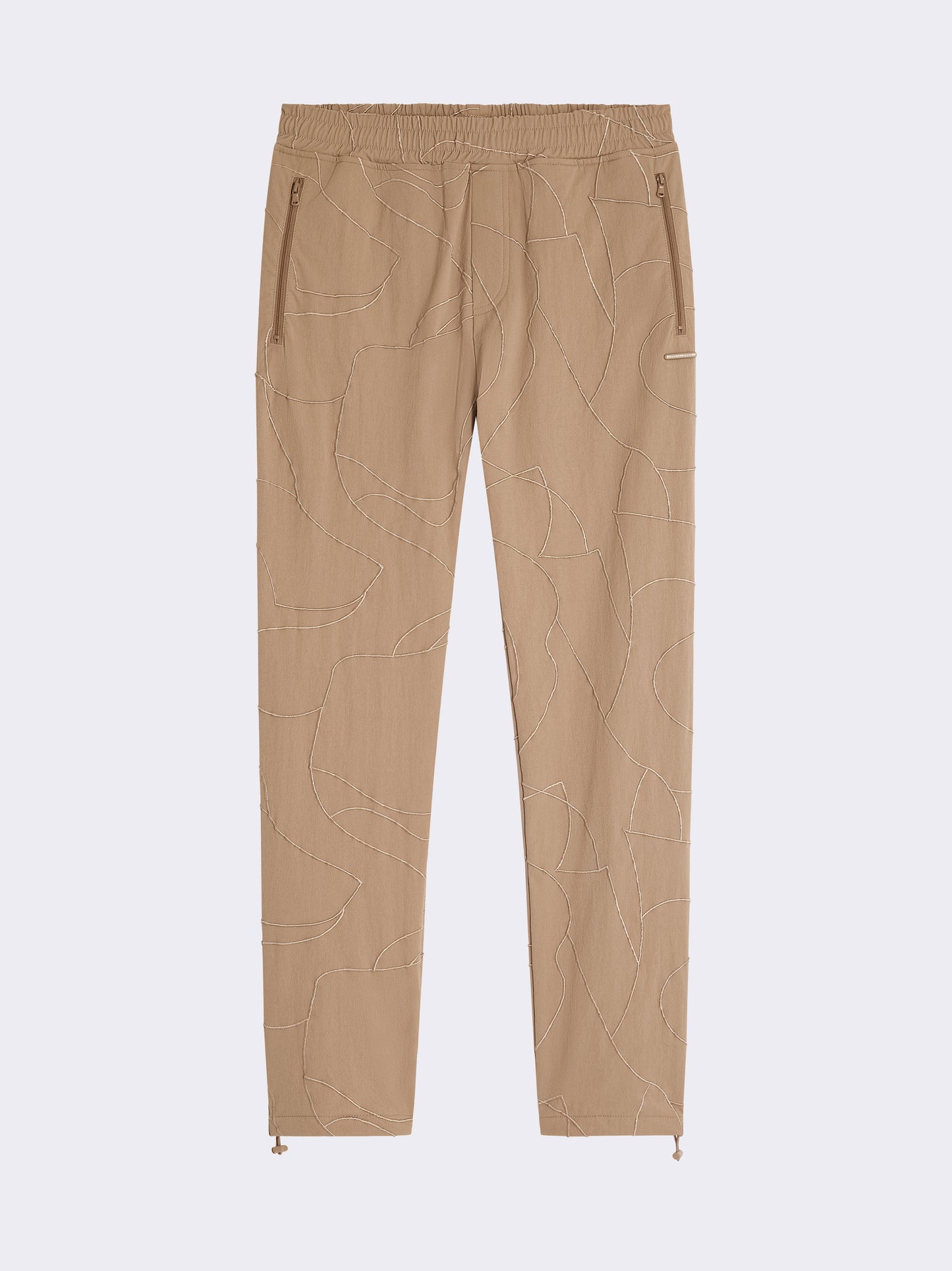 pantalon-a-details-brode-taupe