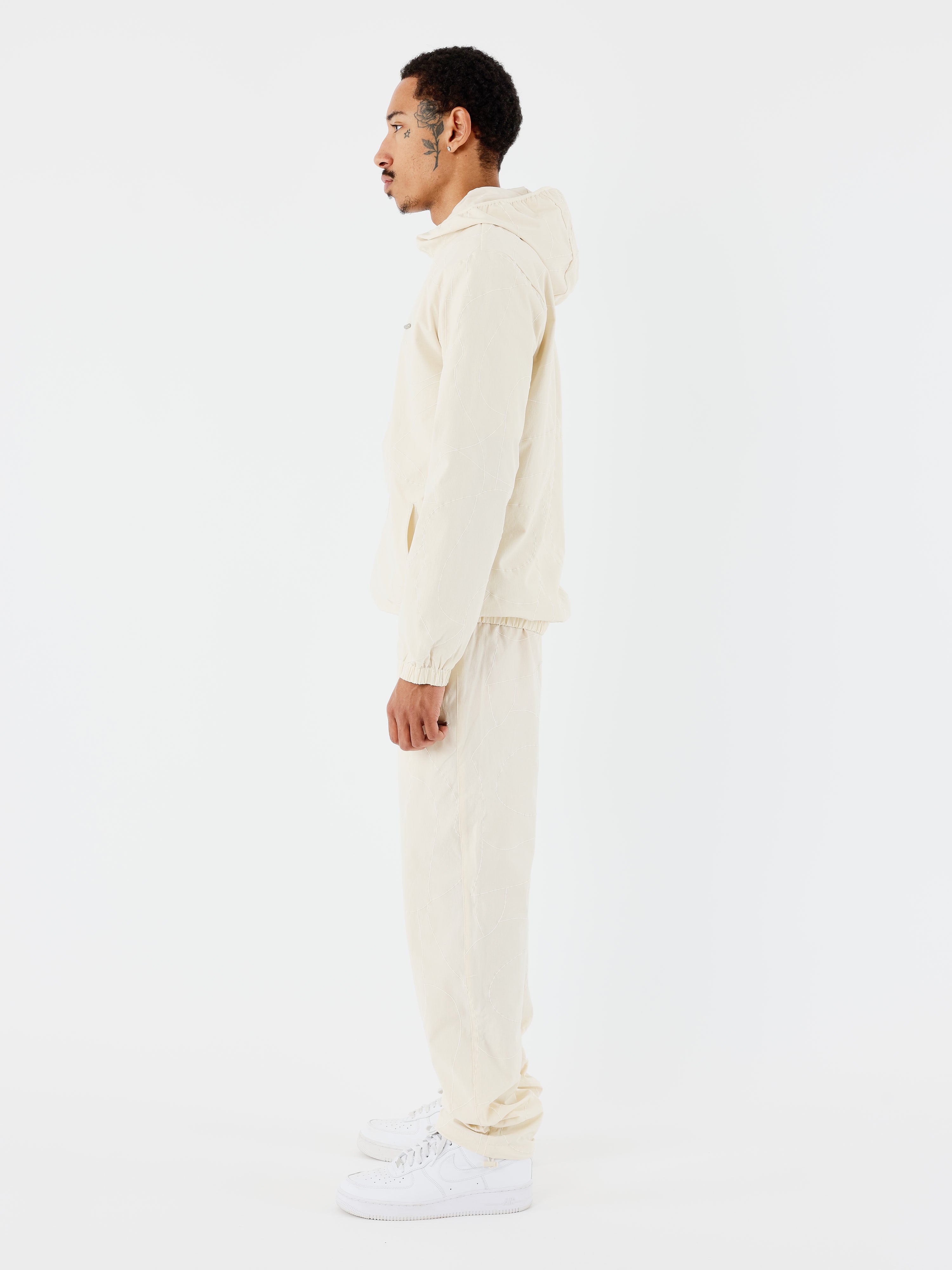 Broek met geborduurde details-4