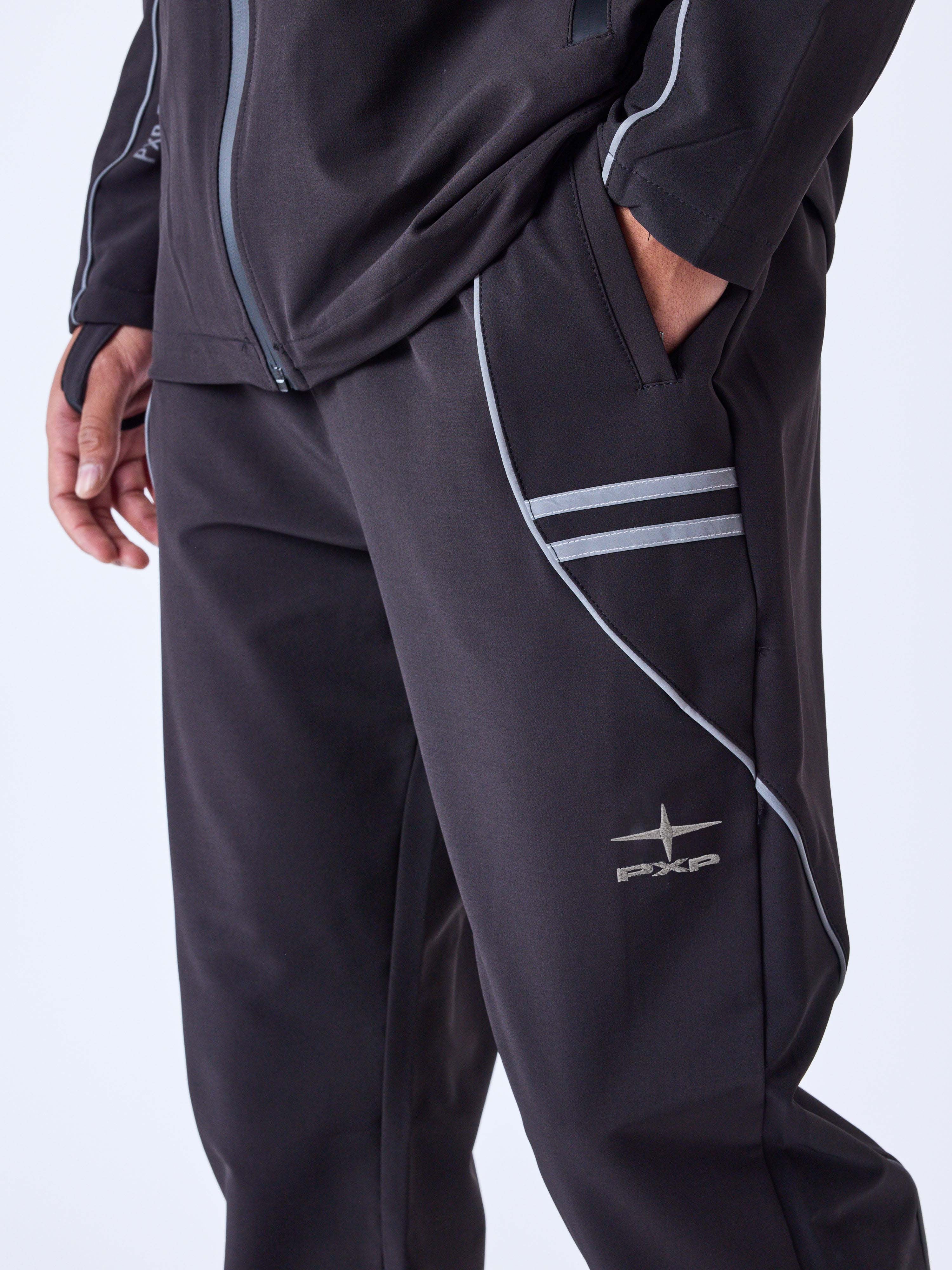 pantalon-a-details-reflechisant-noir