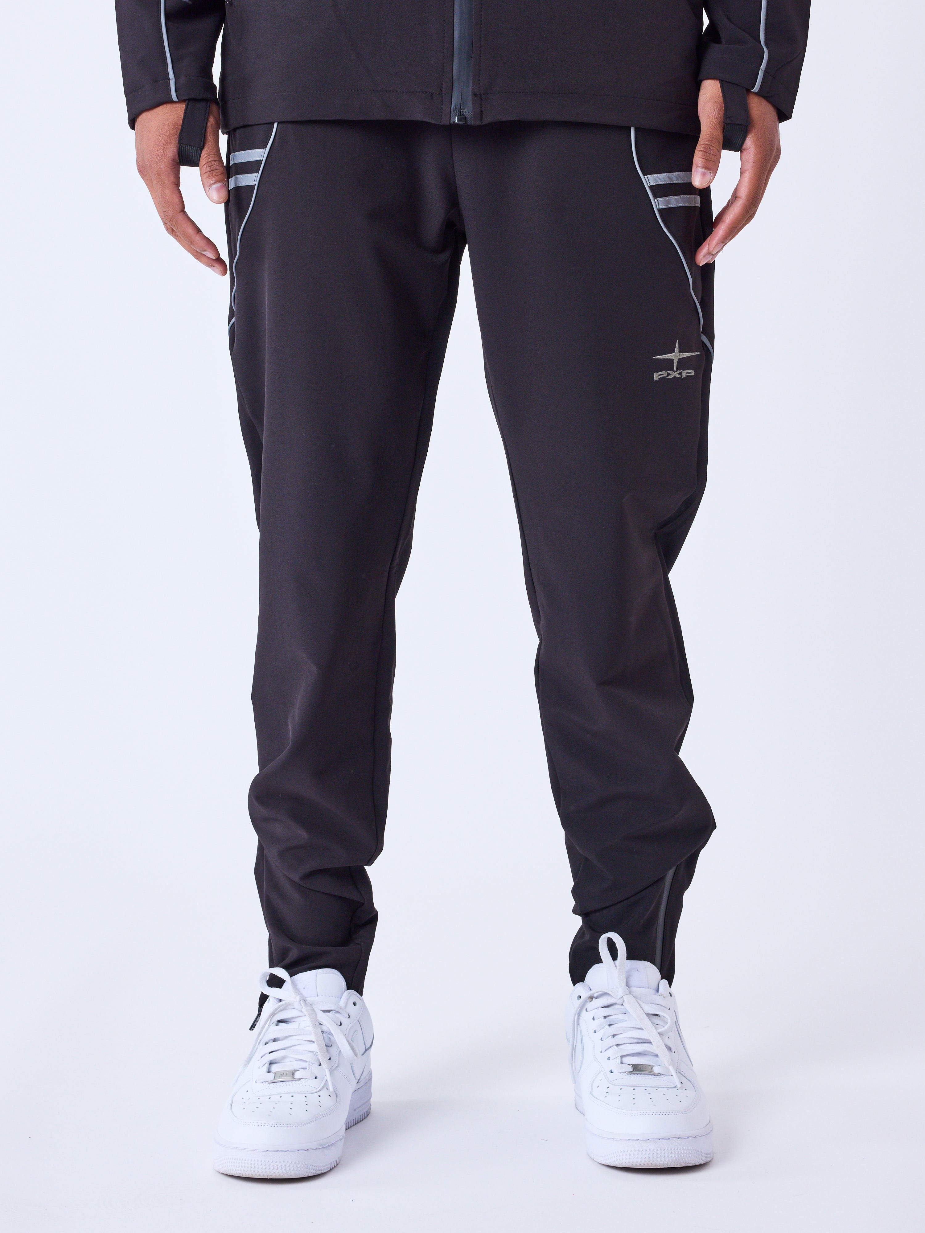 Pants with reflective details-2