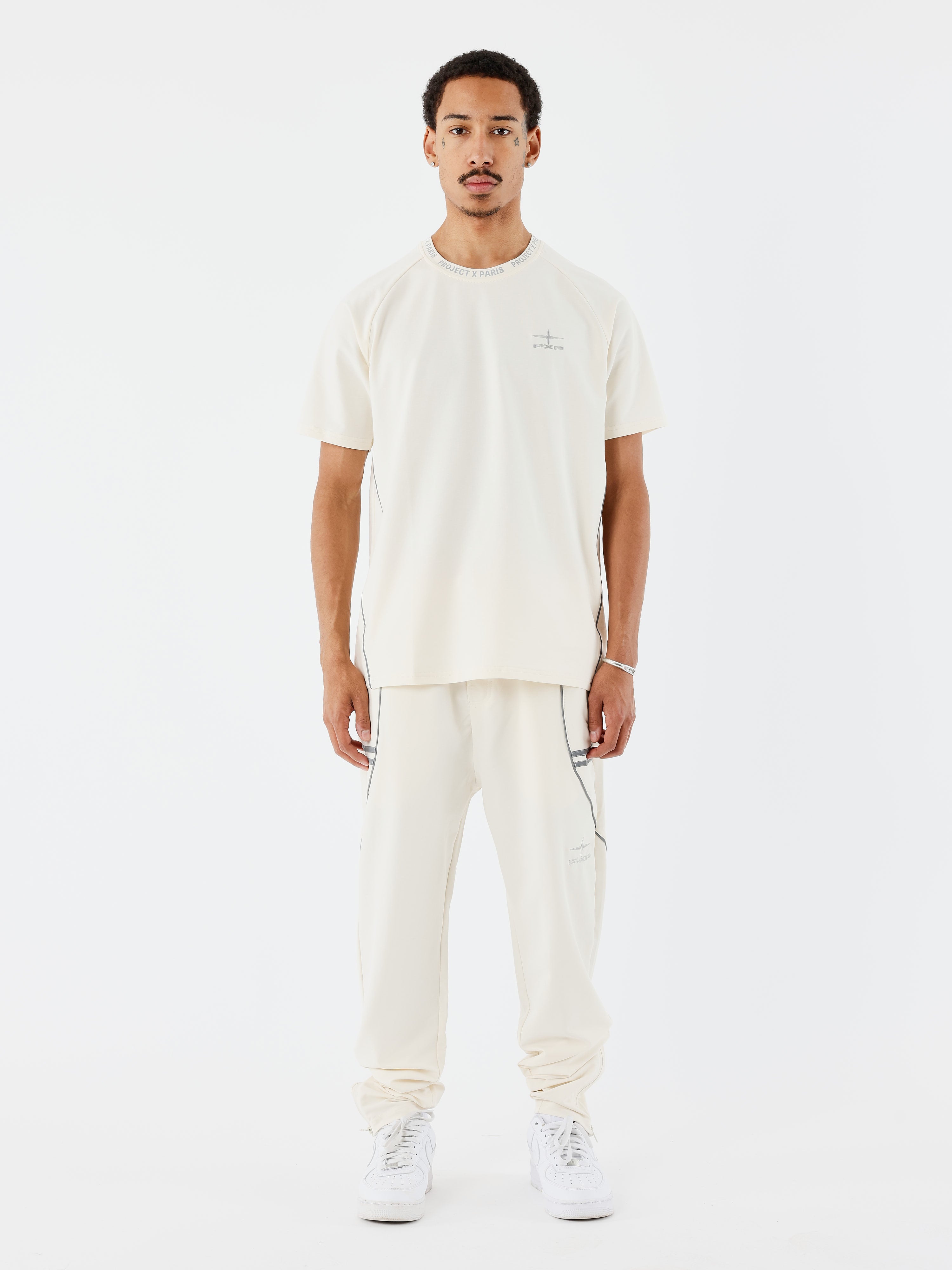 Pants with reflective details-1