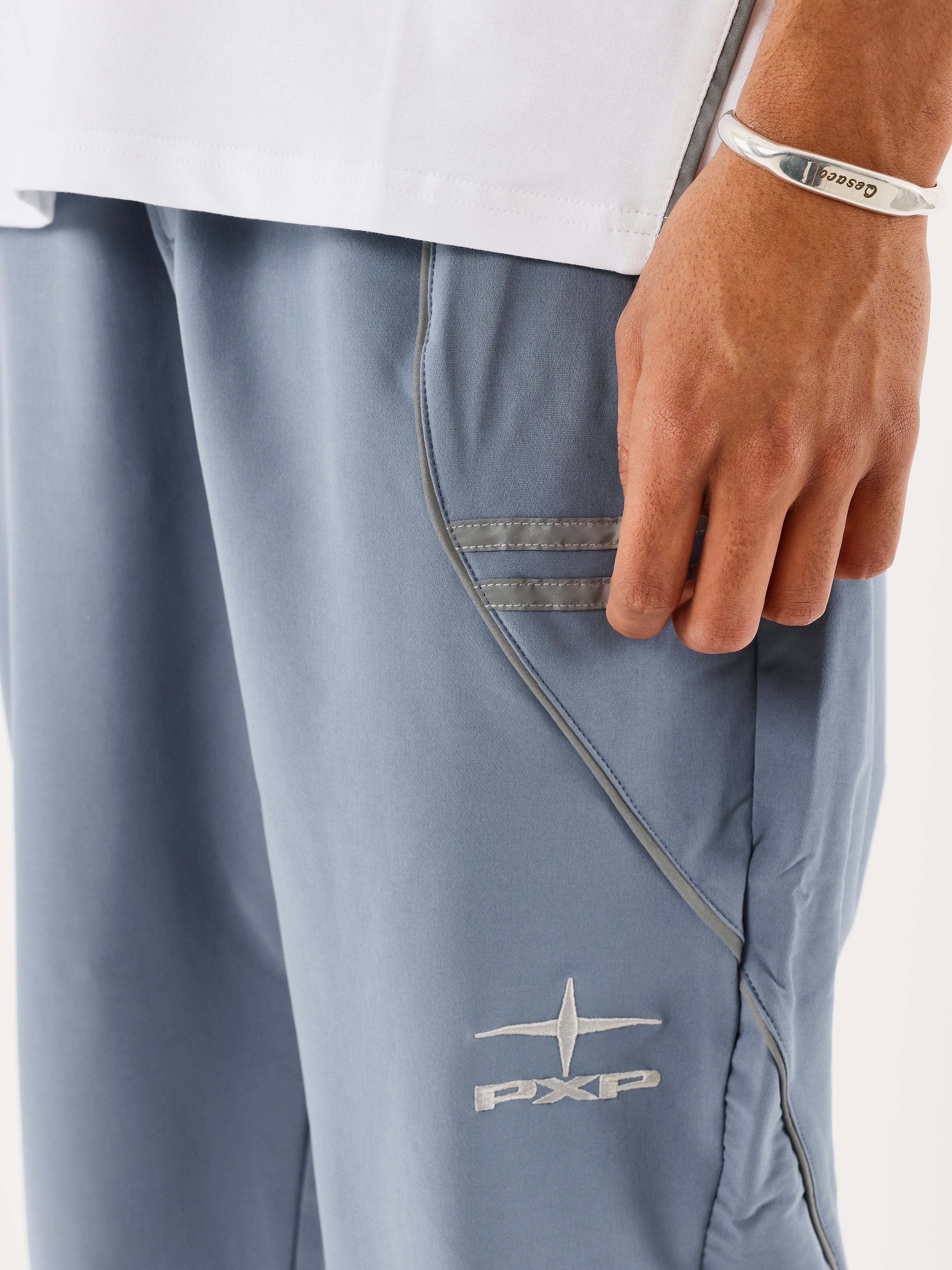 pantalon-a-details-reflechisant-dasty-blue