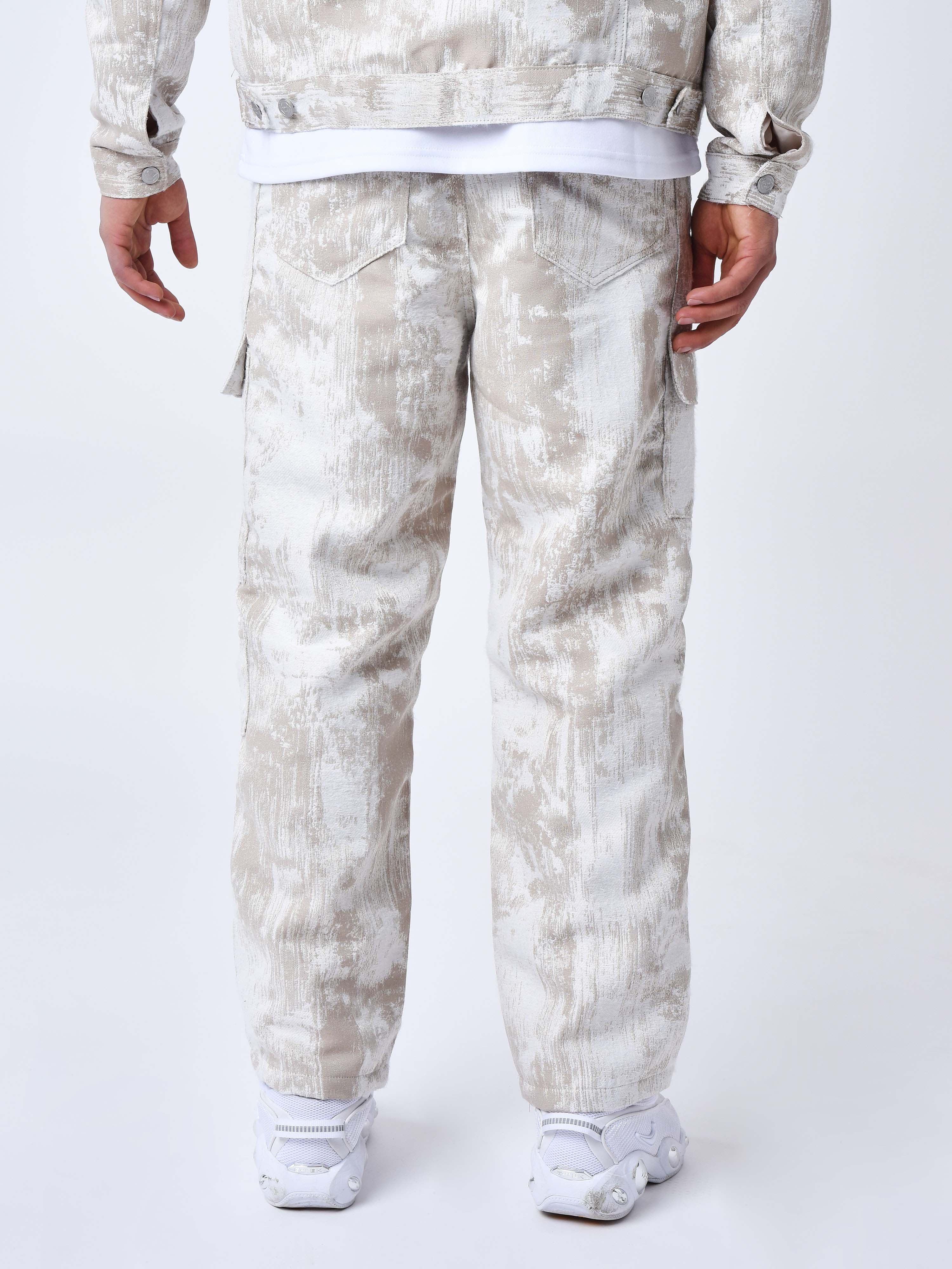 pantalon-a-poches-en-toile-abstrait-beige