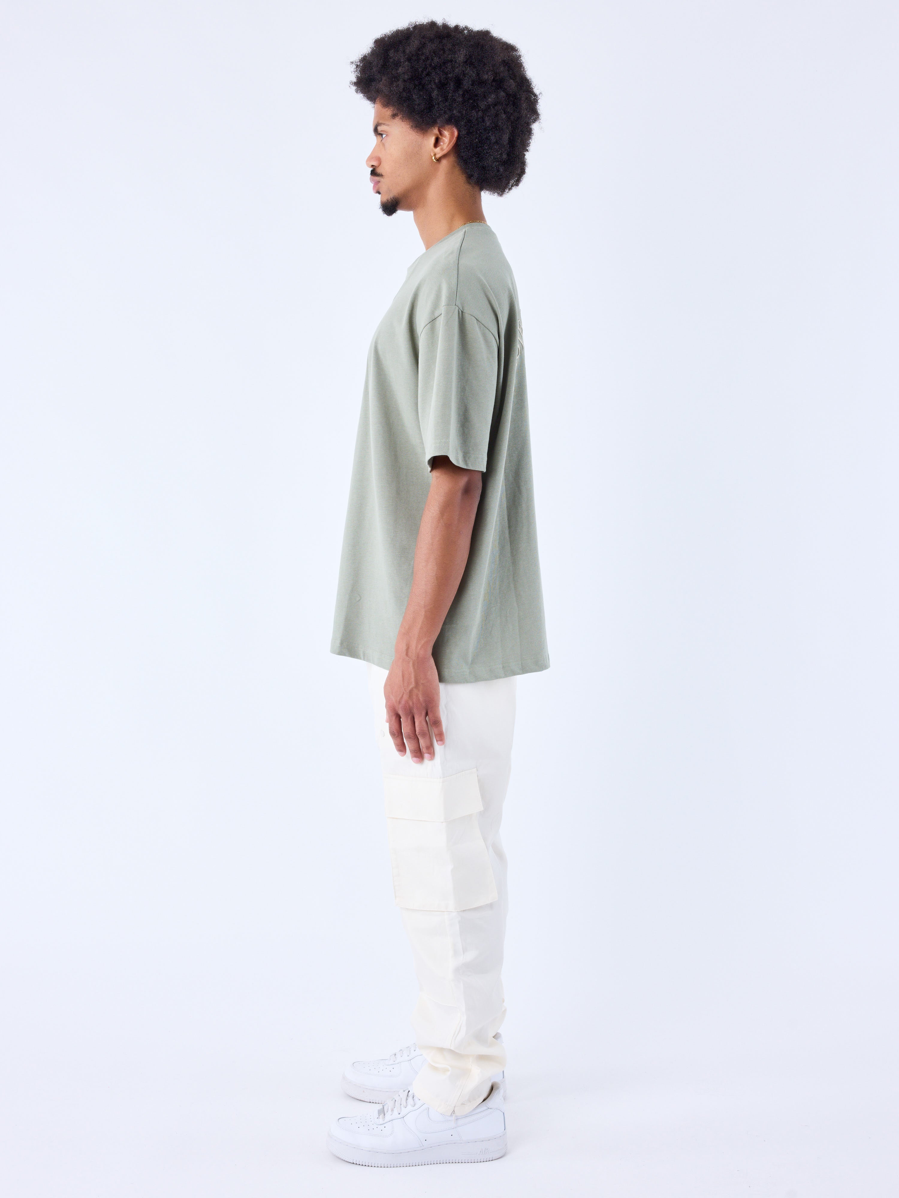 Pantalon cargo en matière technique-4