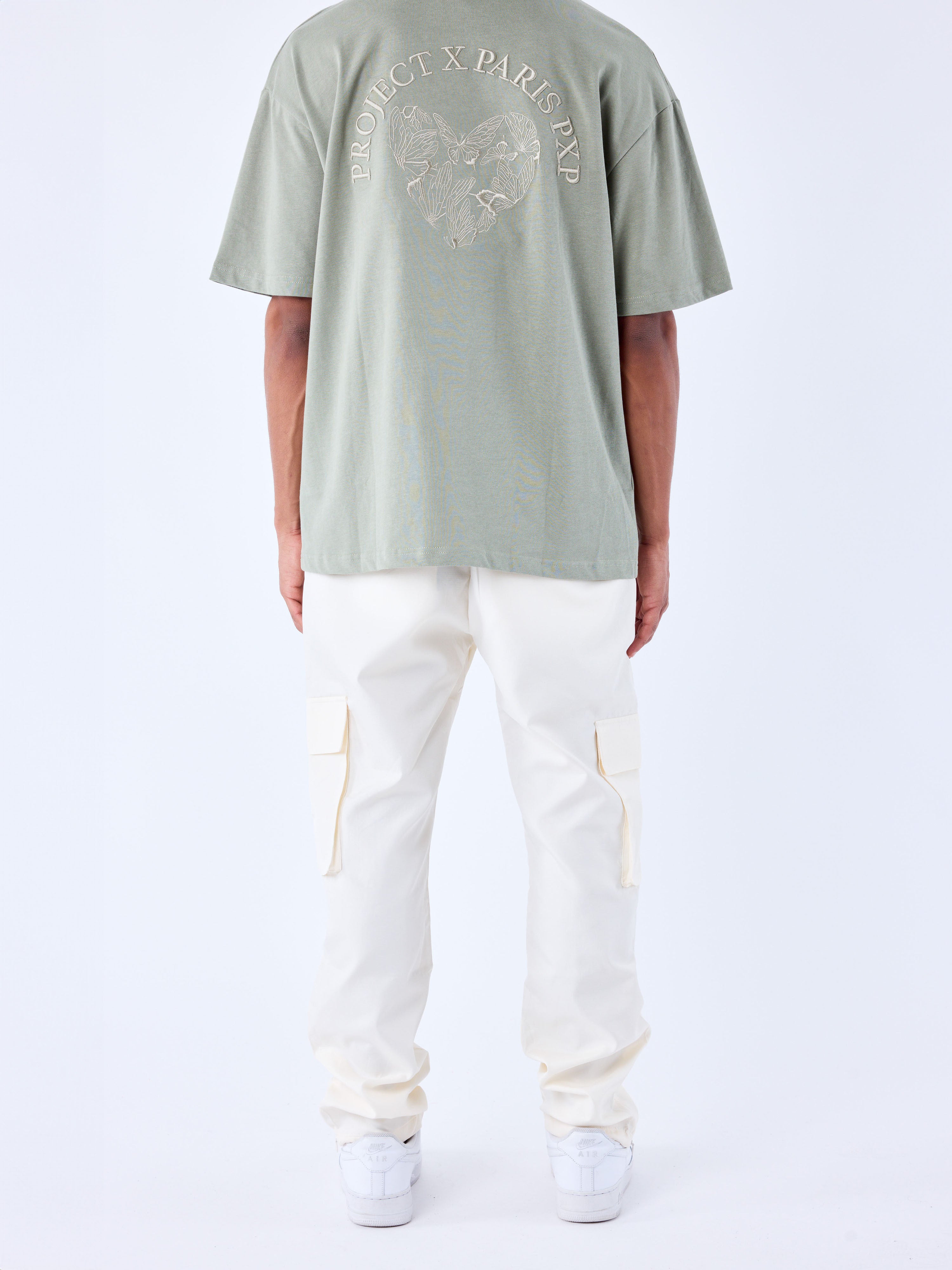 Pantalon cargo en matière technique-3