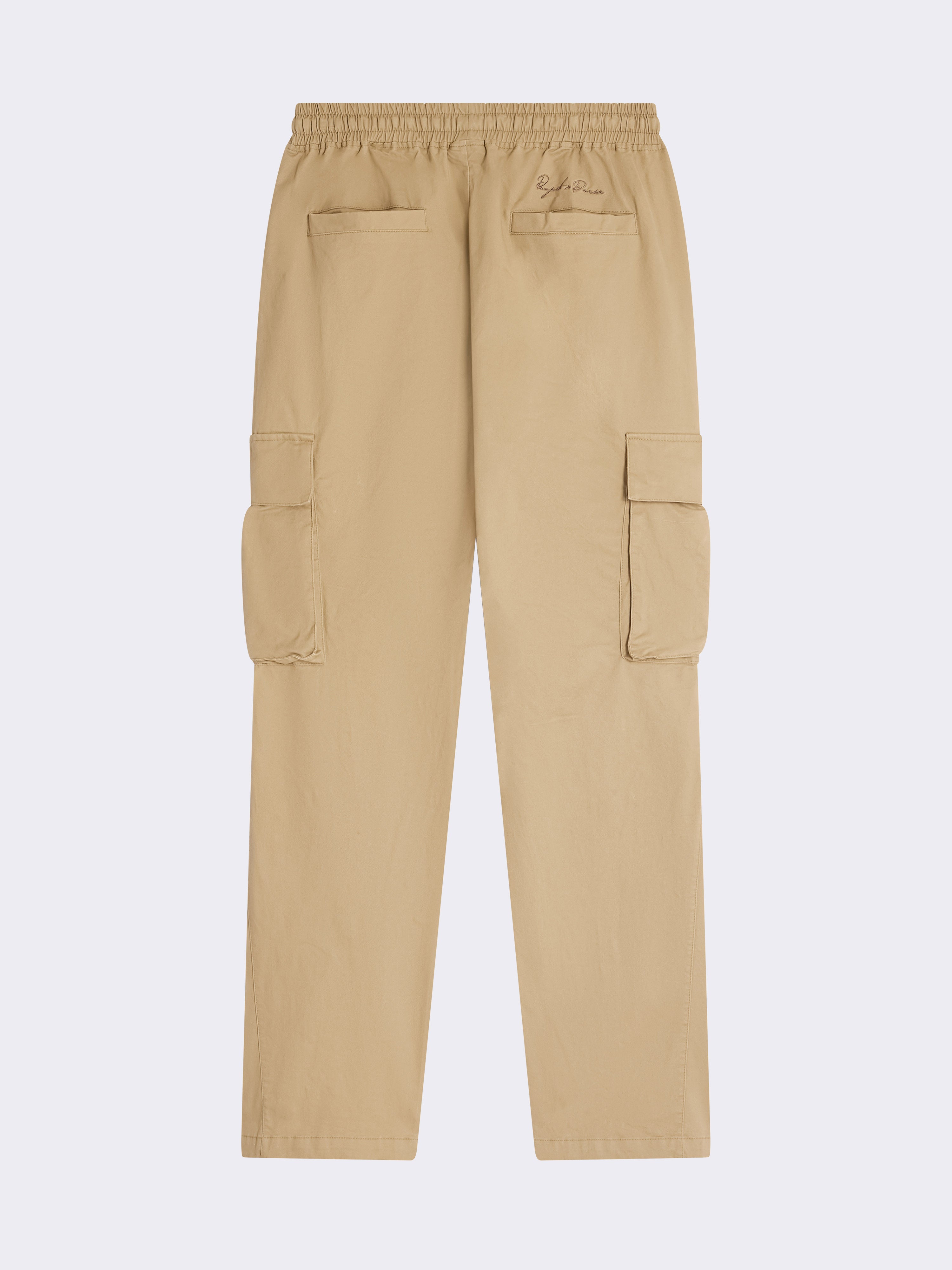 Pantalón cargo ancho con bolsillos-8