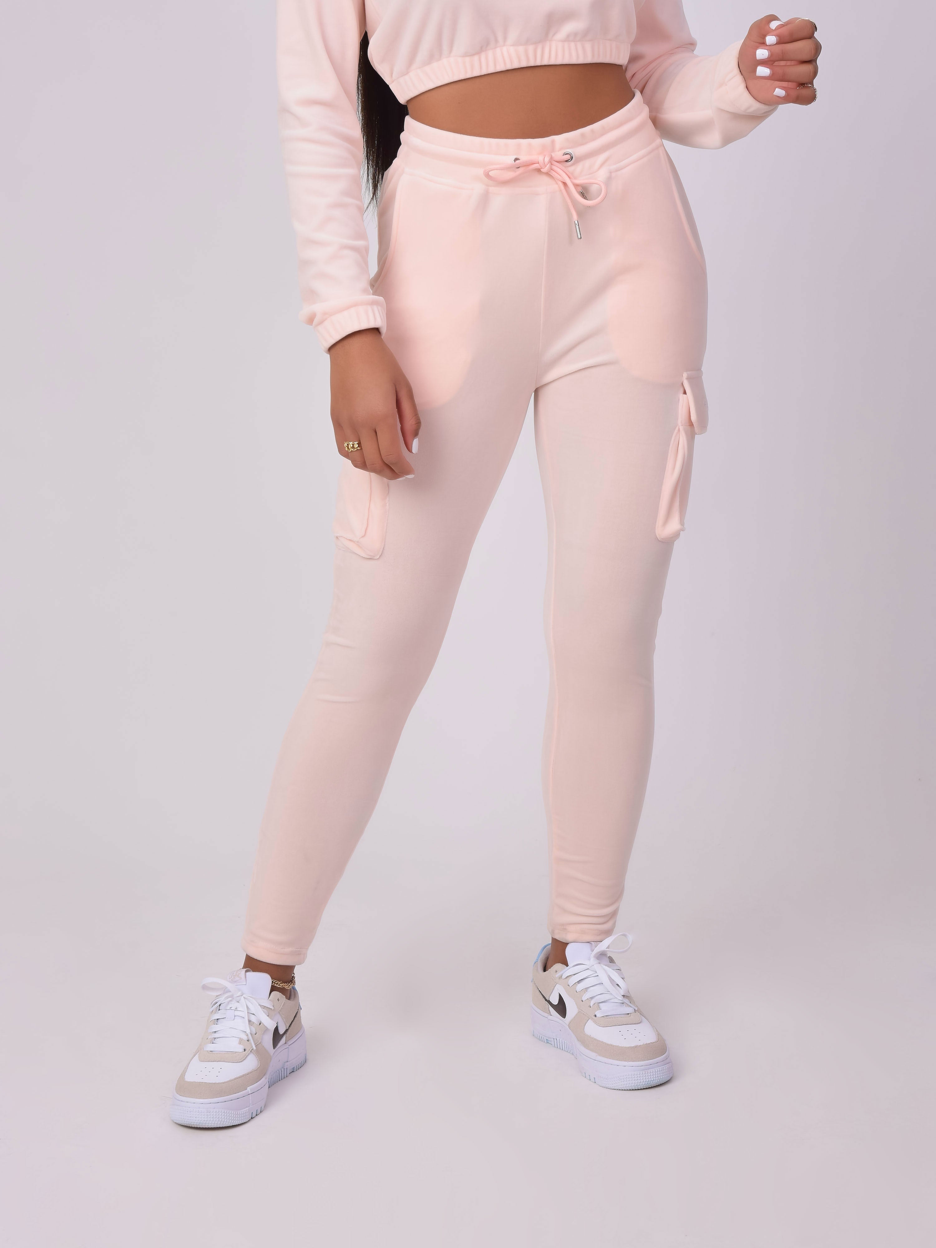 pantalon-de-jogging-en-velours-femme-project-x-paris-f194045-peche