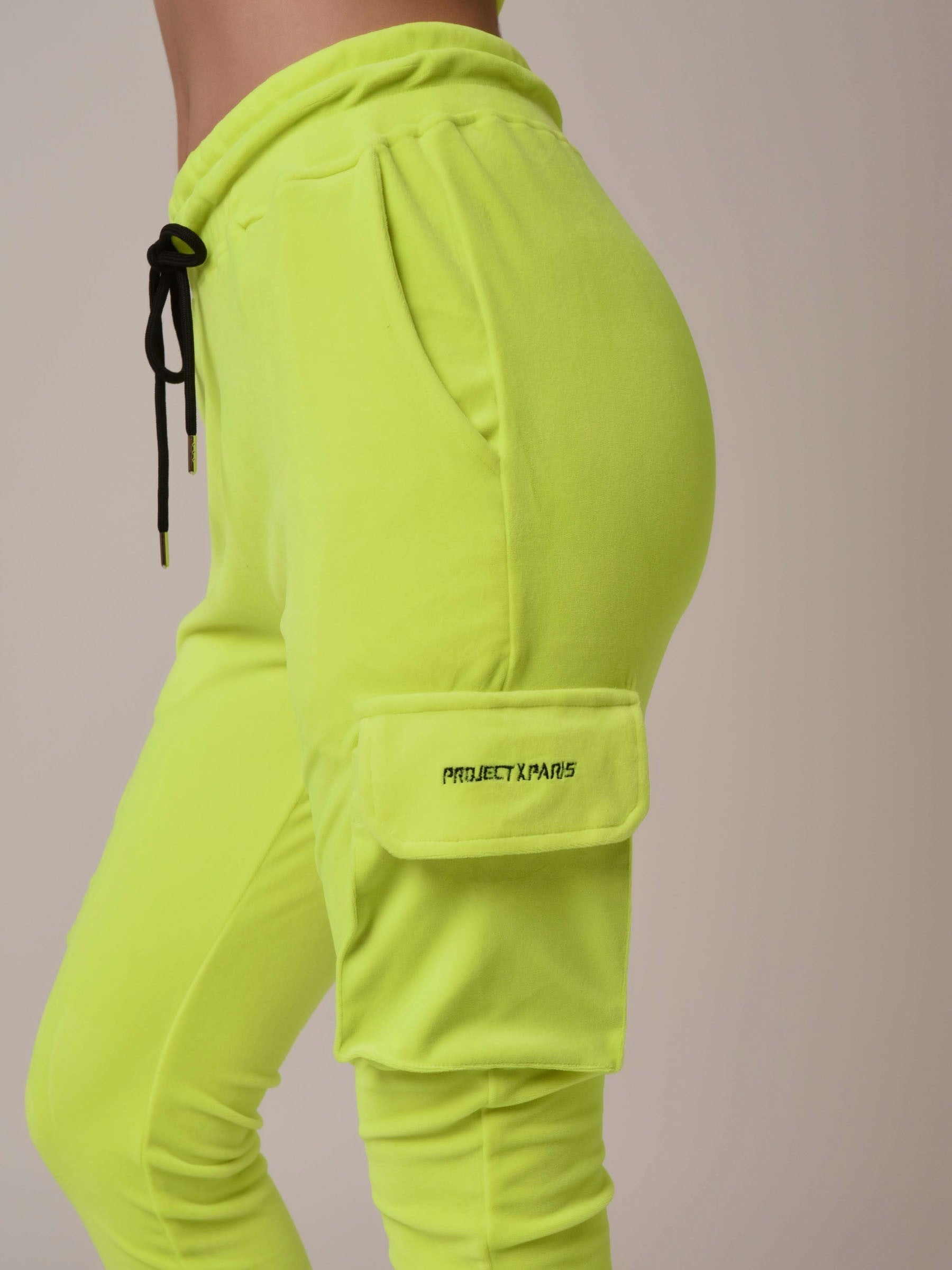 Velour joggebukse-4