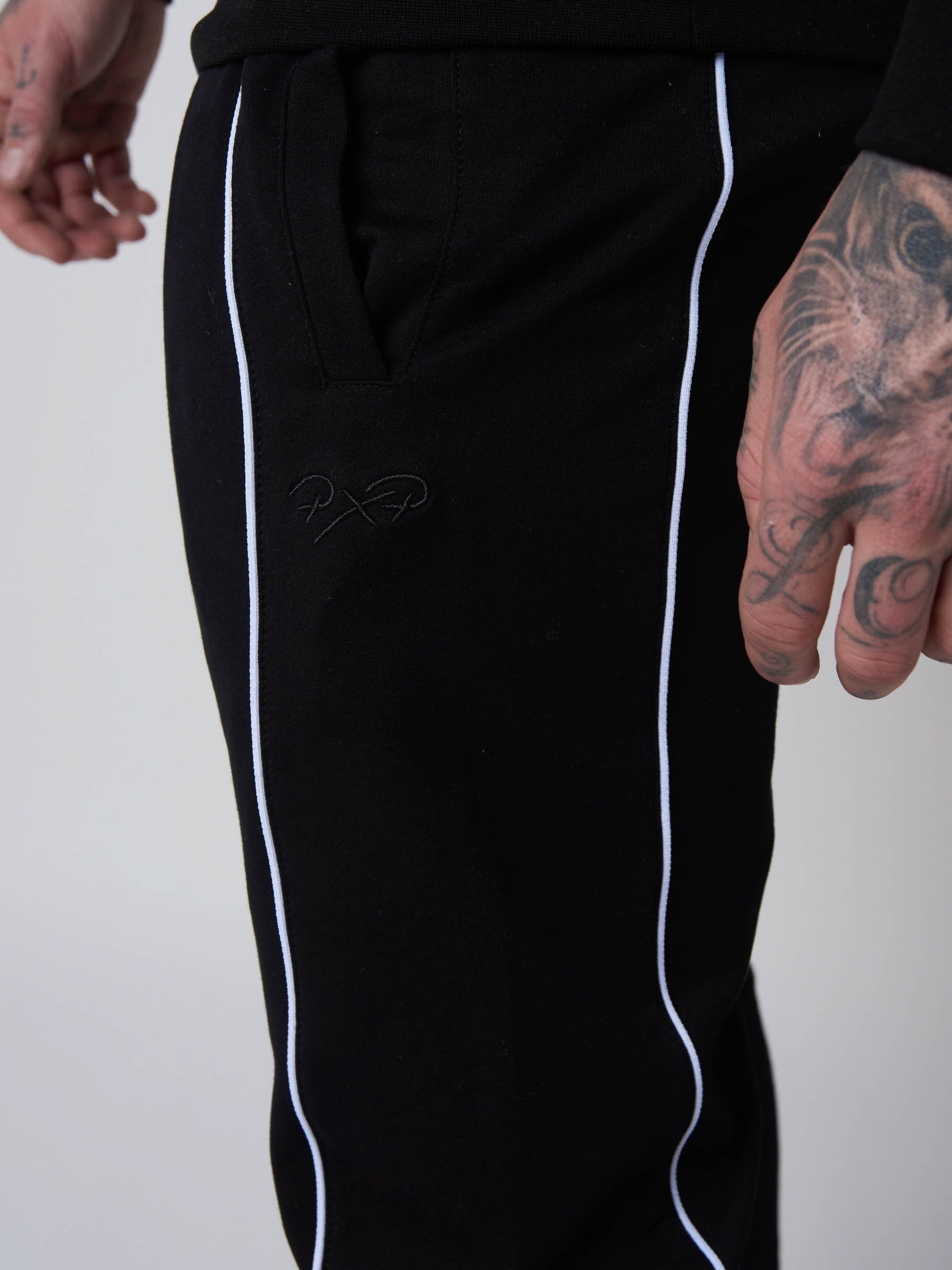 Pantaloni de jogging cu logo pe lateral-5