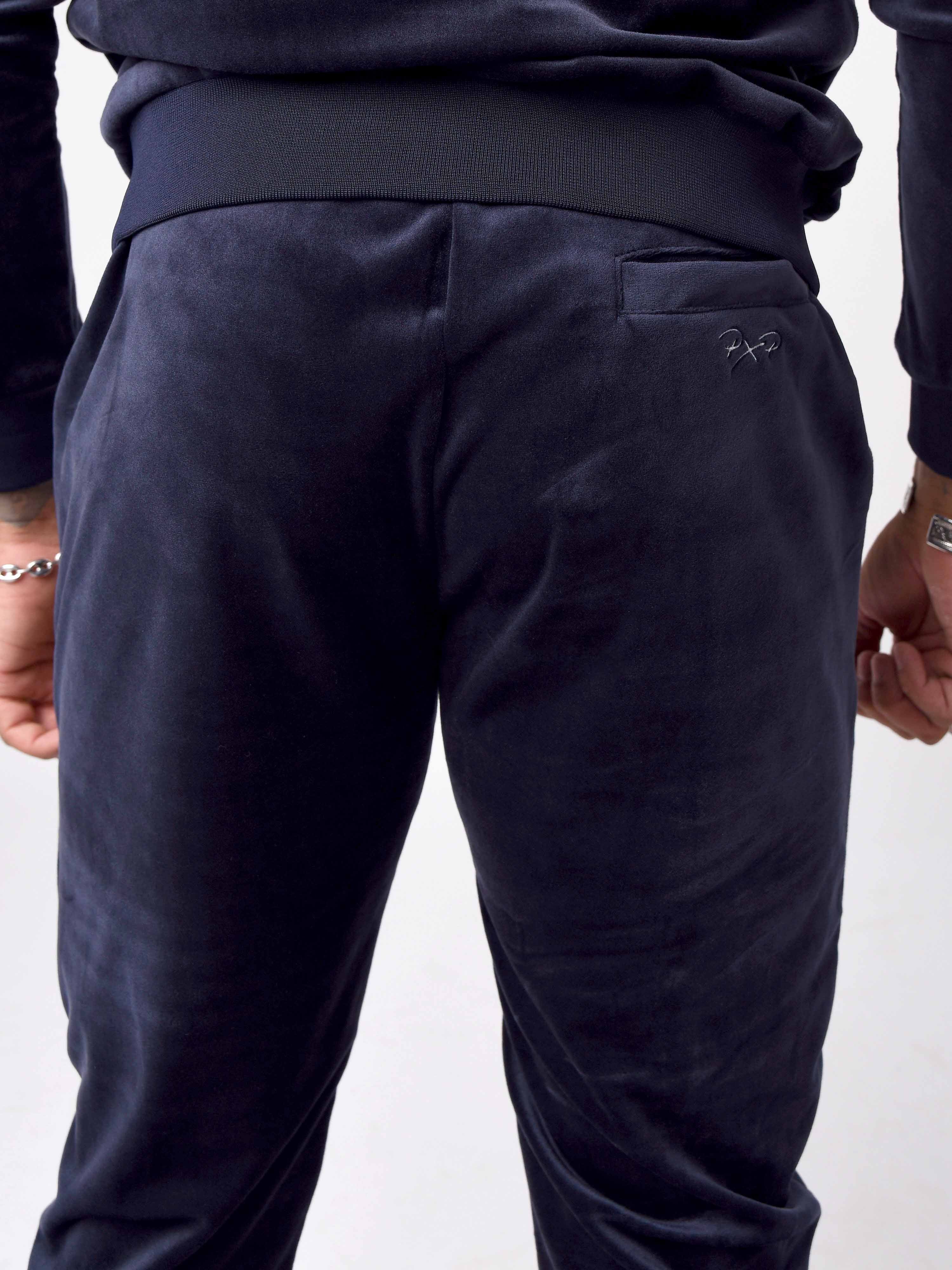 Velvet joggingbyxor-3