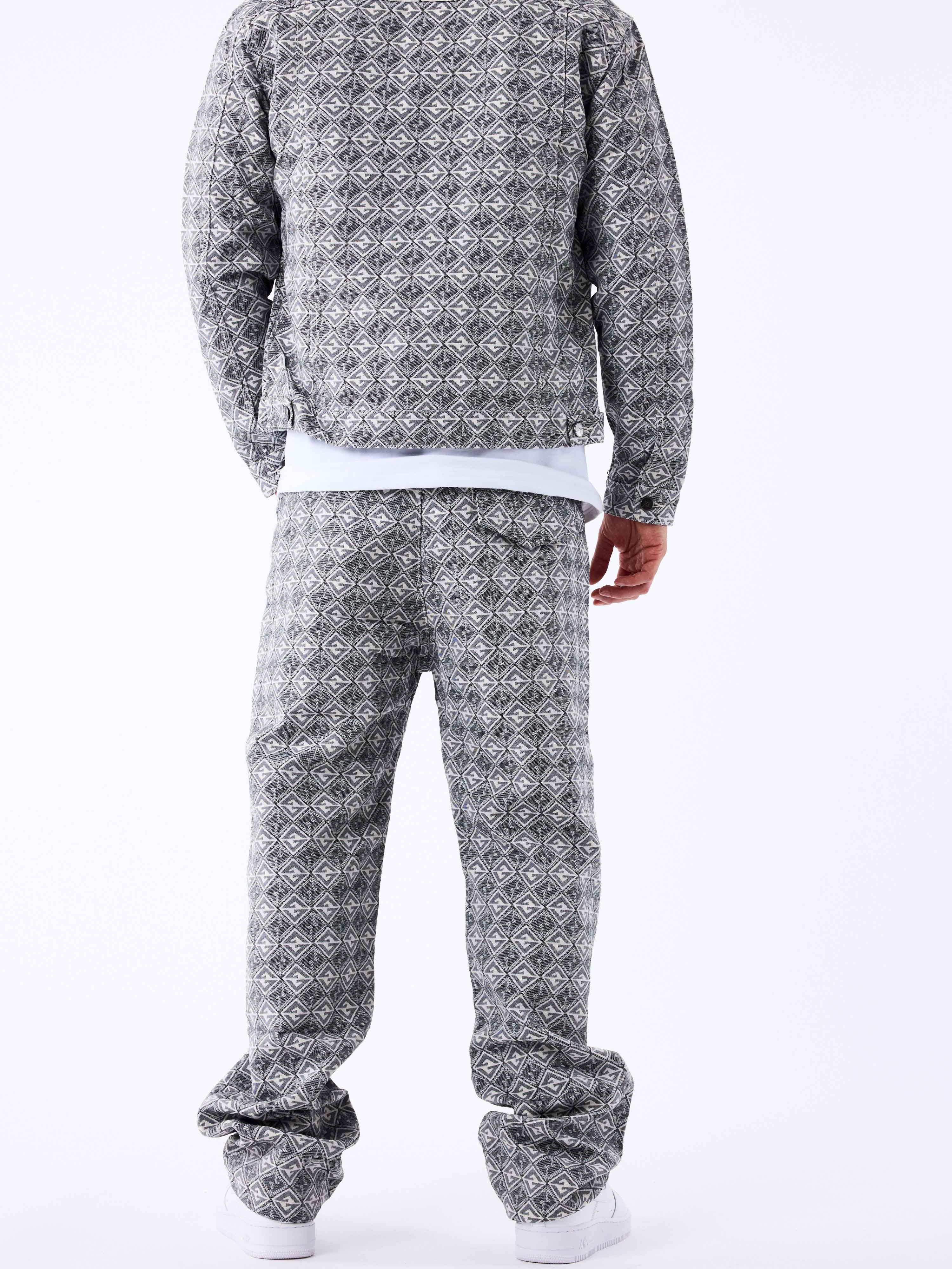 pantalon-en-toile-a-motif-geometrique-noir