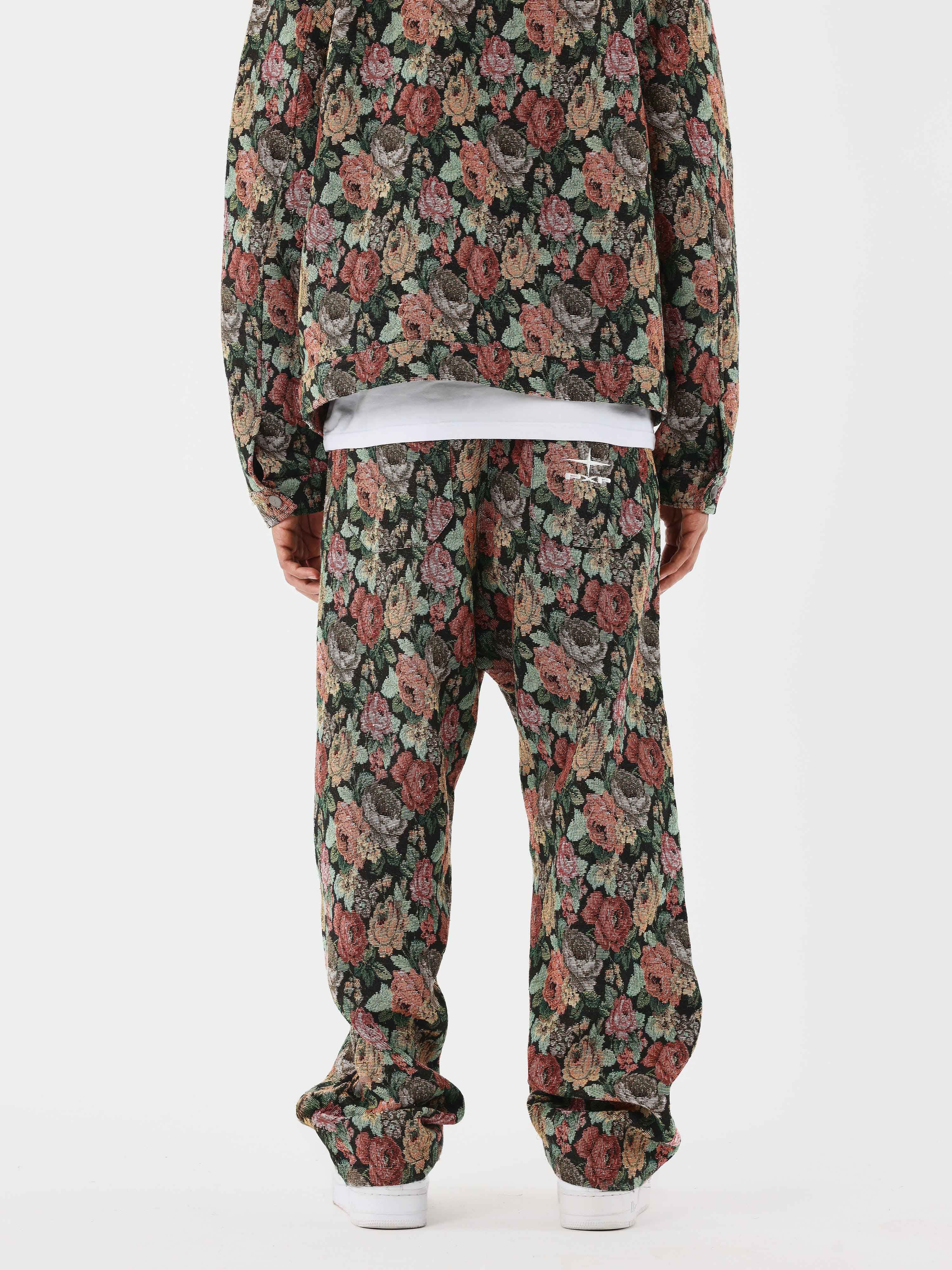 pantalon-pxp-fleurie-noir