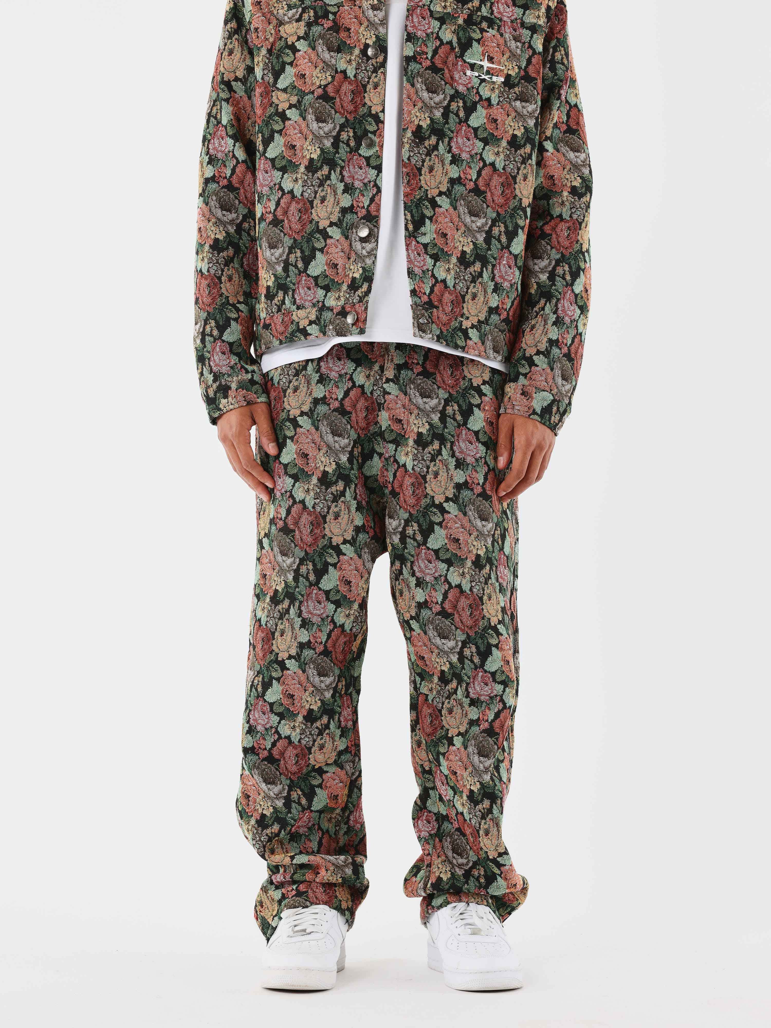 pantalon-pxp-fleurie-noir