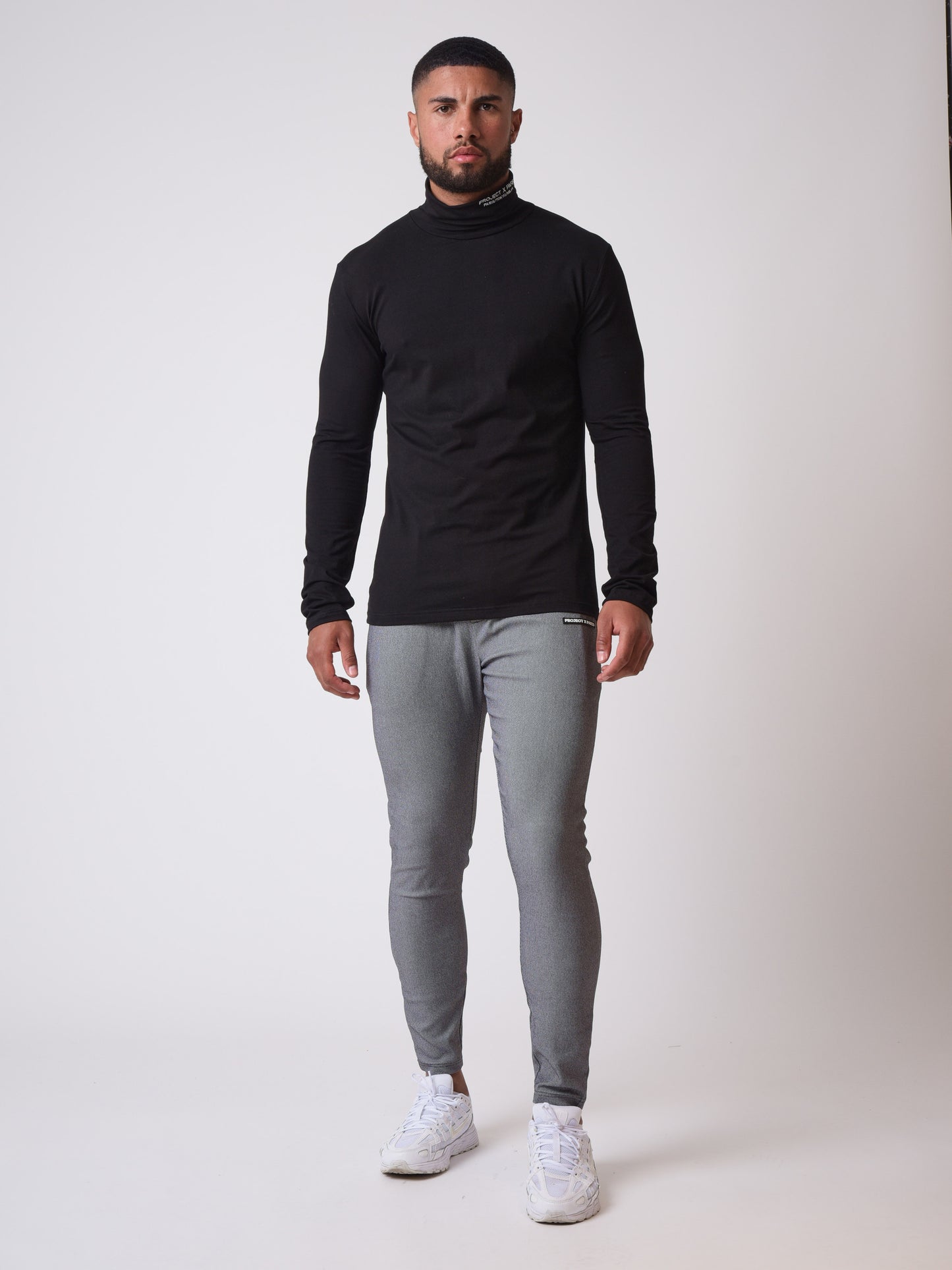 pantalon-slim-texture-gris