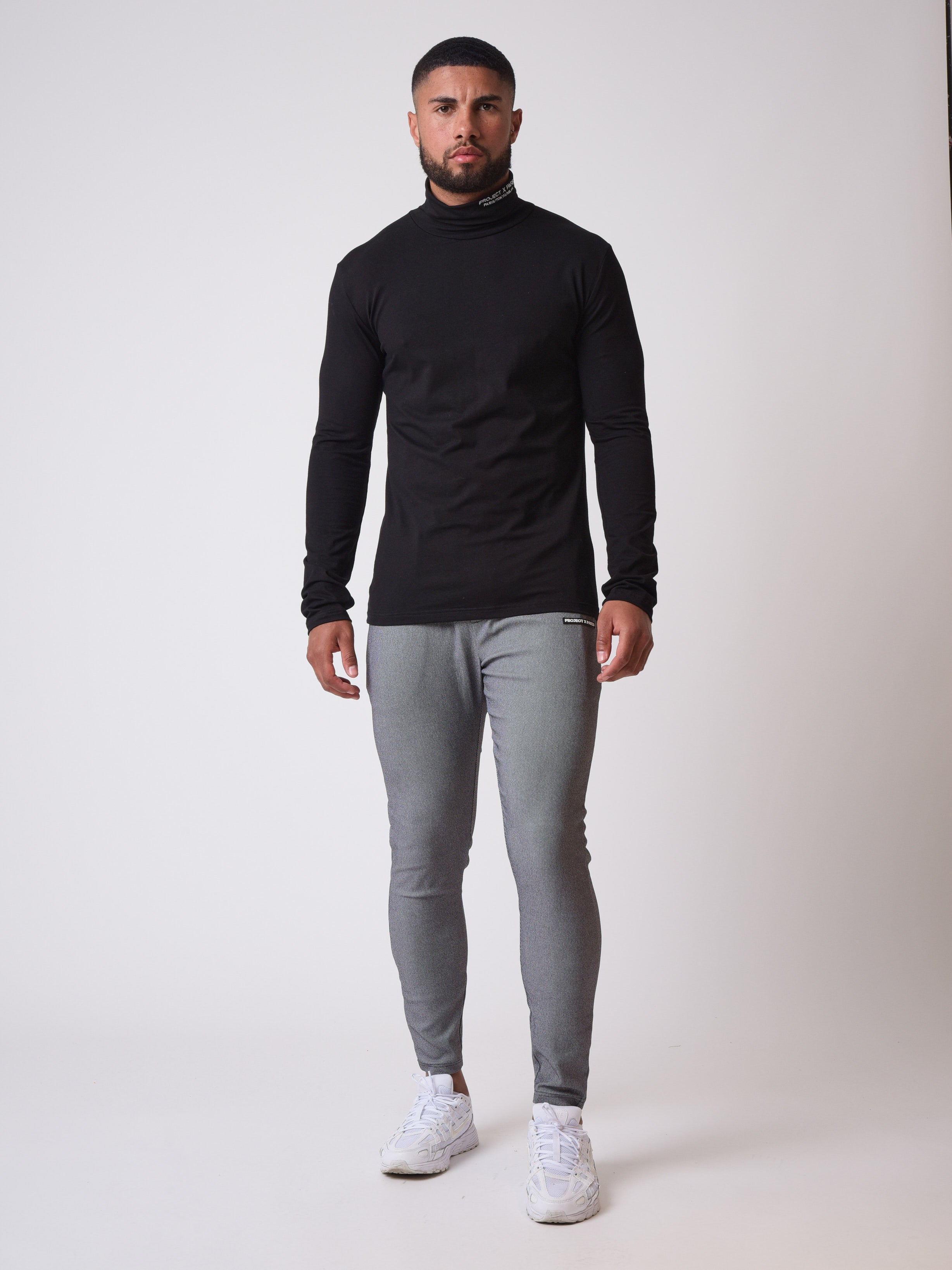 pantalon-slim-texture-gris