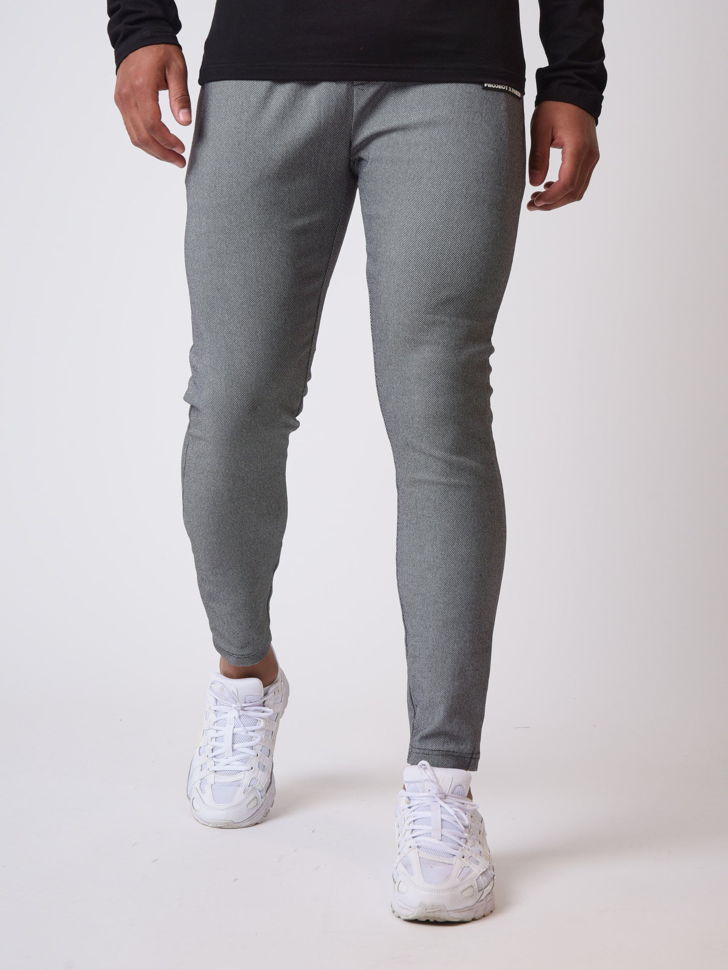 pantalon-slim-texture-gris
