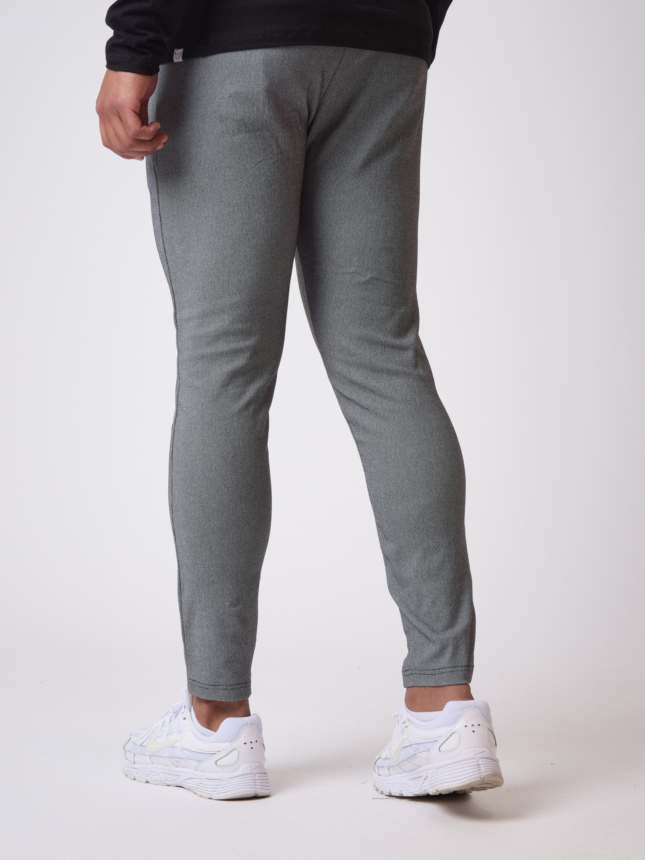Pantalon slim texturé-4
