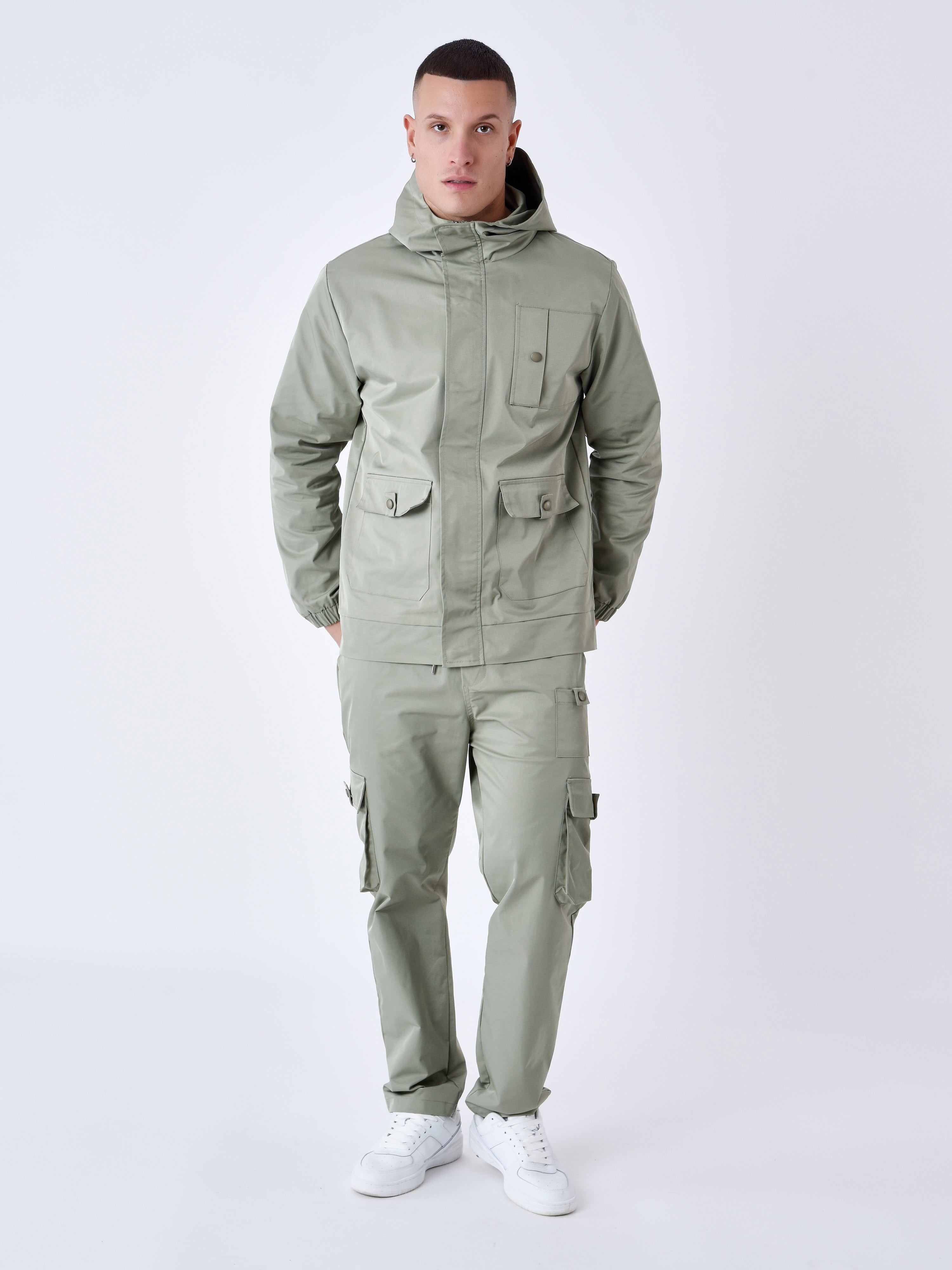 Pantalón workwear con múltiples bolsillos-1