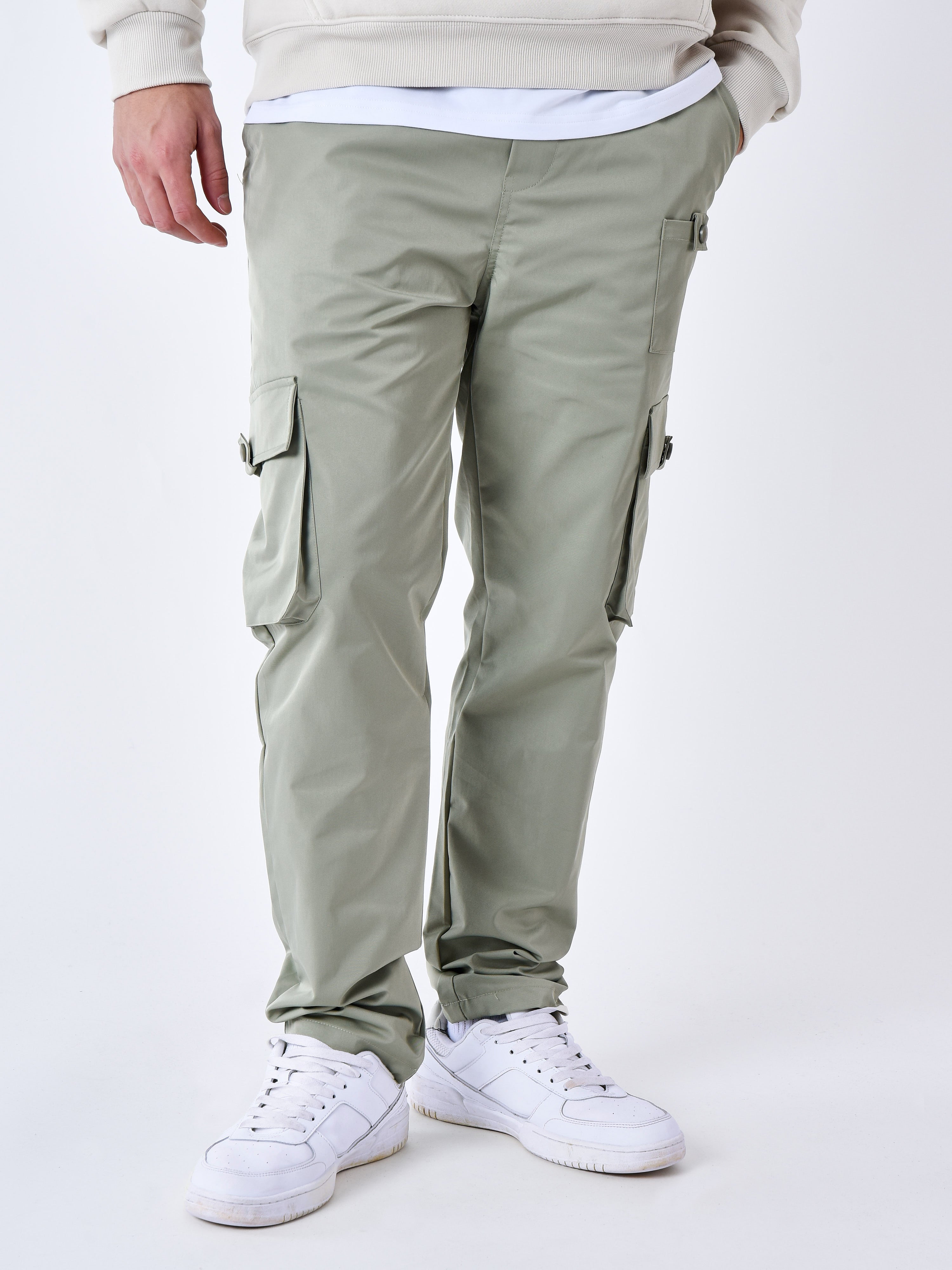 Pantalón workwear con múltiples bolsillos-10