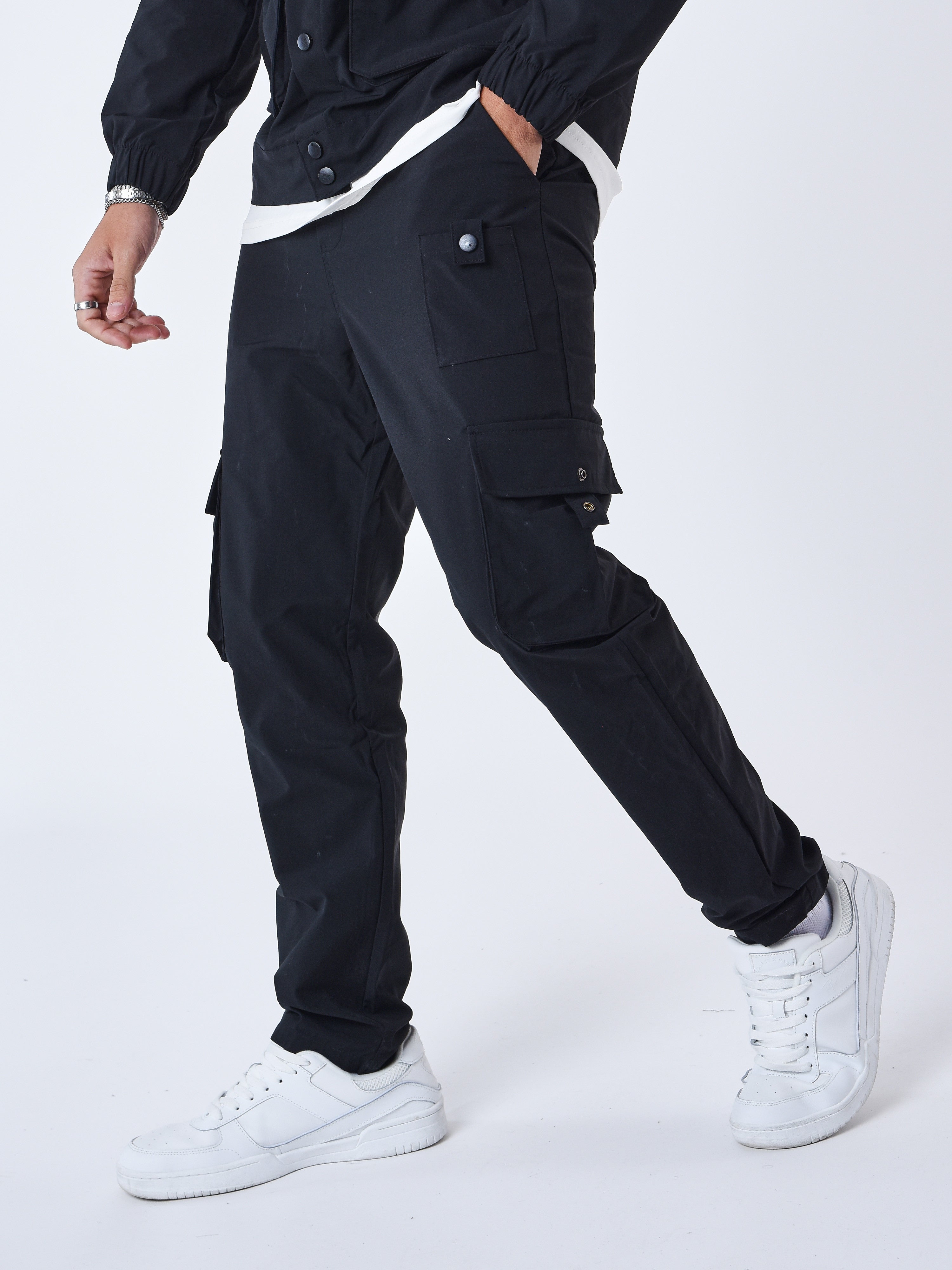 Pantalón workwear con múltiples bolsillos-3