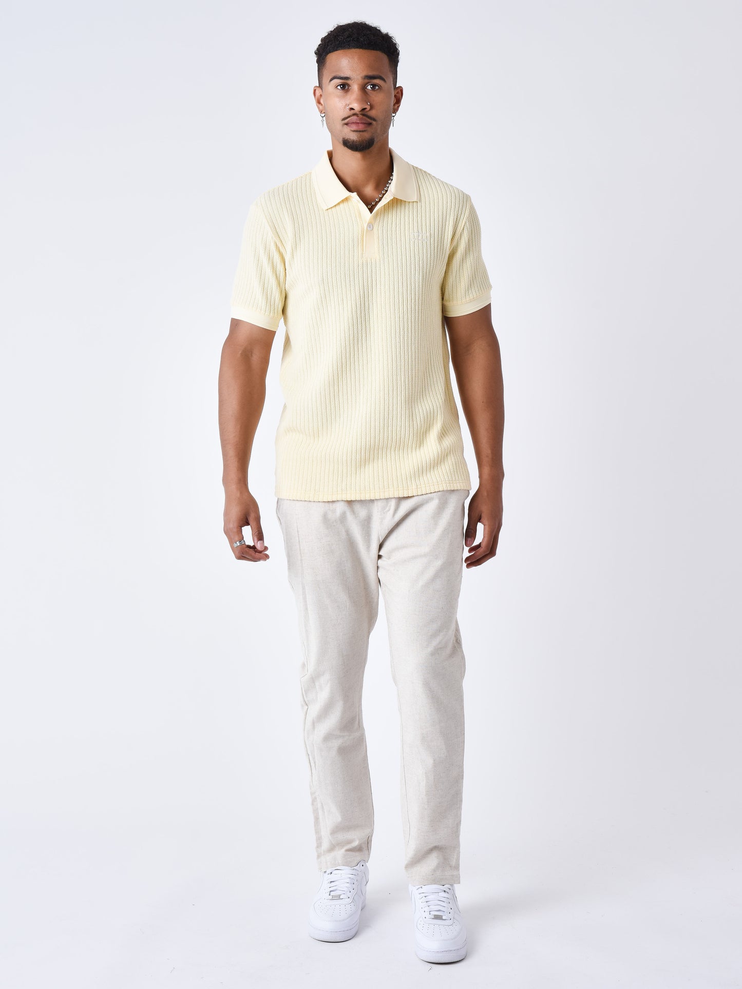 polo-preppy-texture-jaune