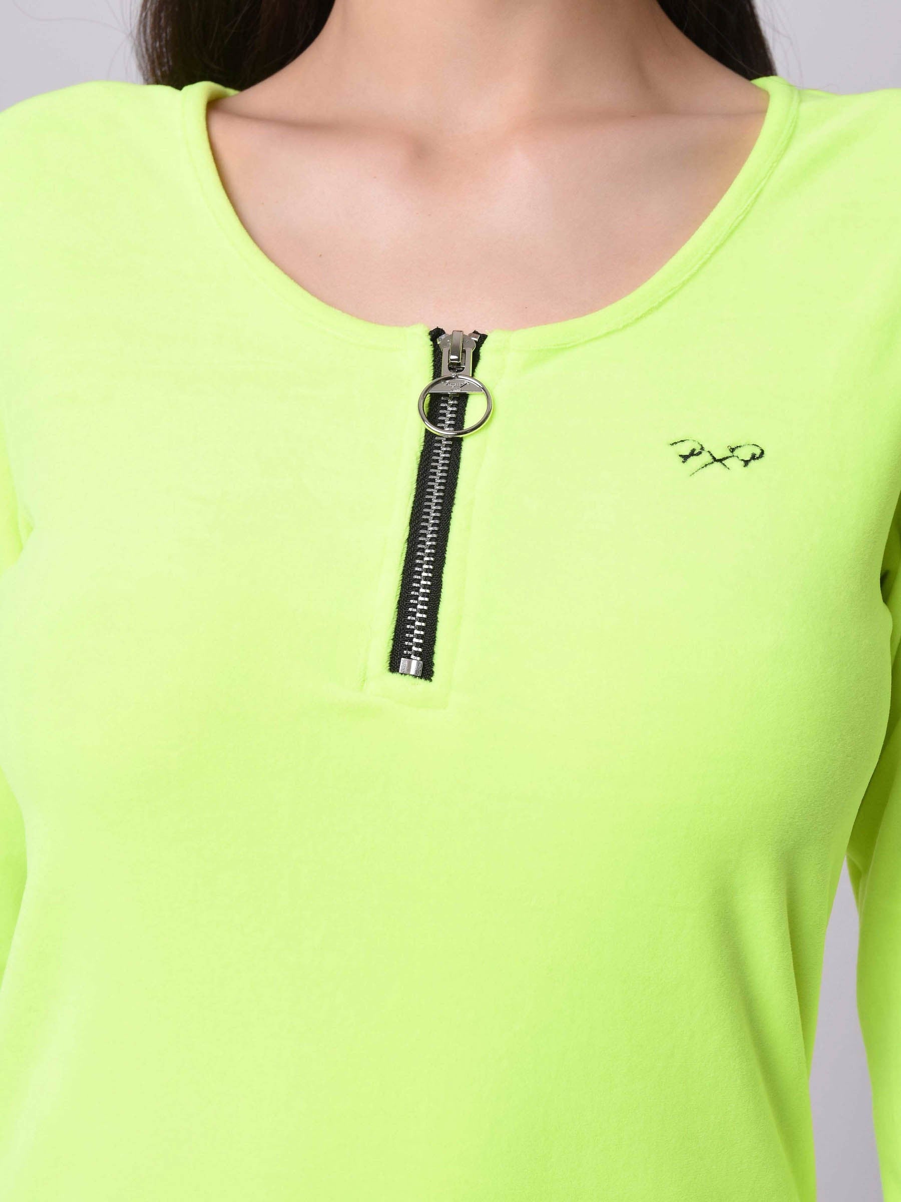 pull-col-danseuse-zip-f192016-jaune-fluo