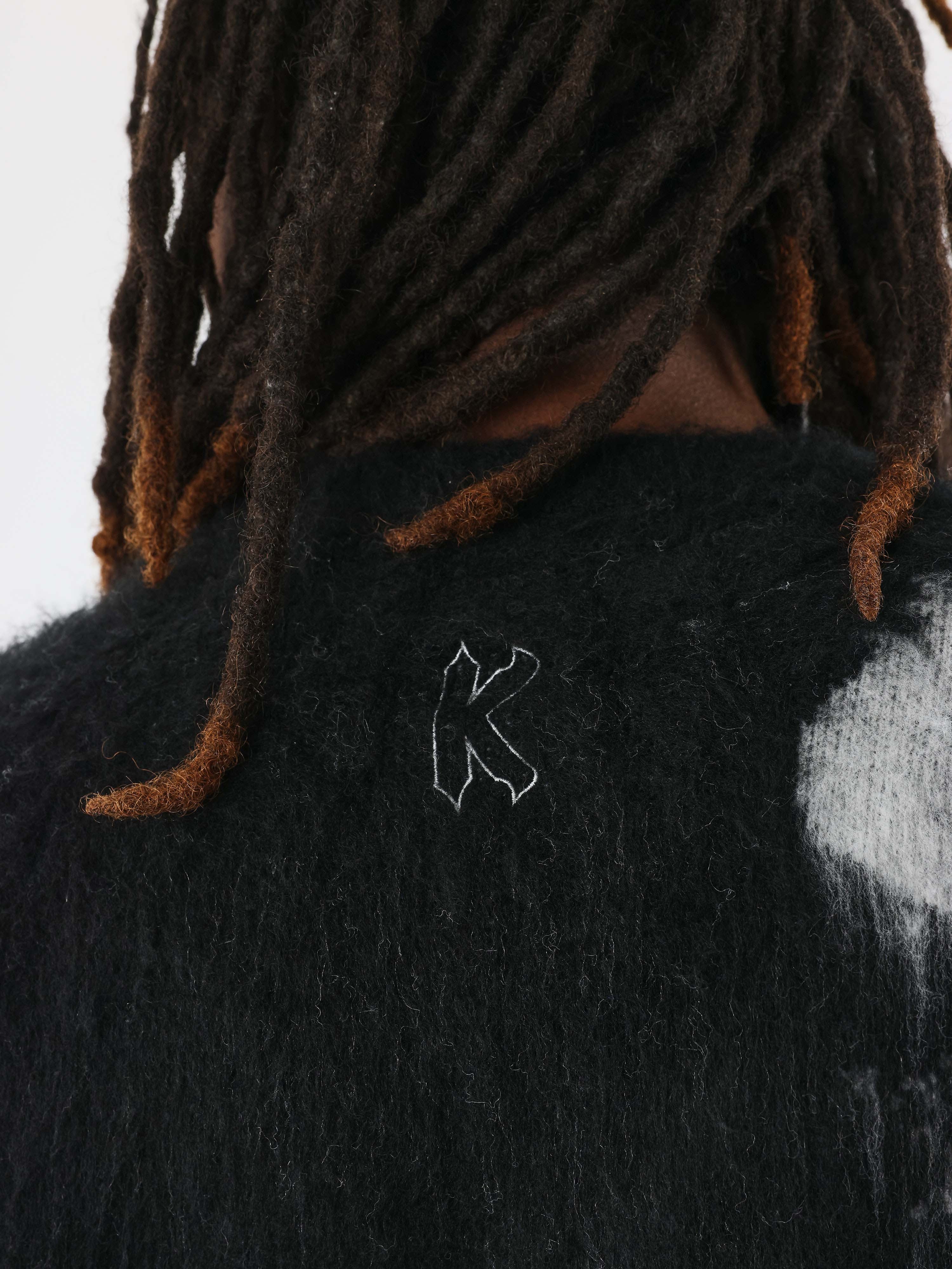 pull-effet-mohair-pxp-noir