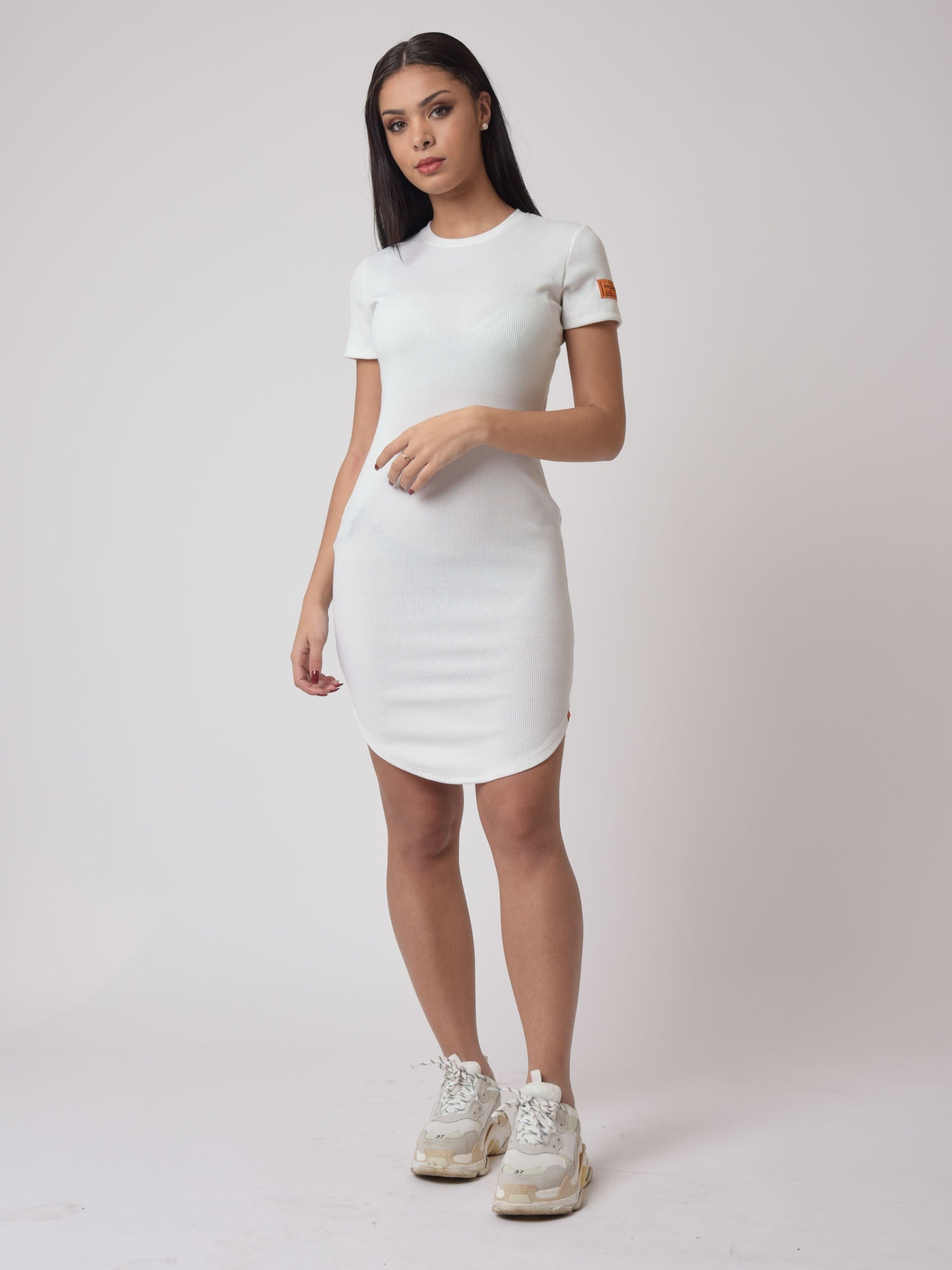 Robe col rond-2