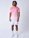 Signature shorts med gradientbånd