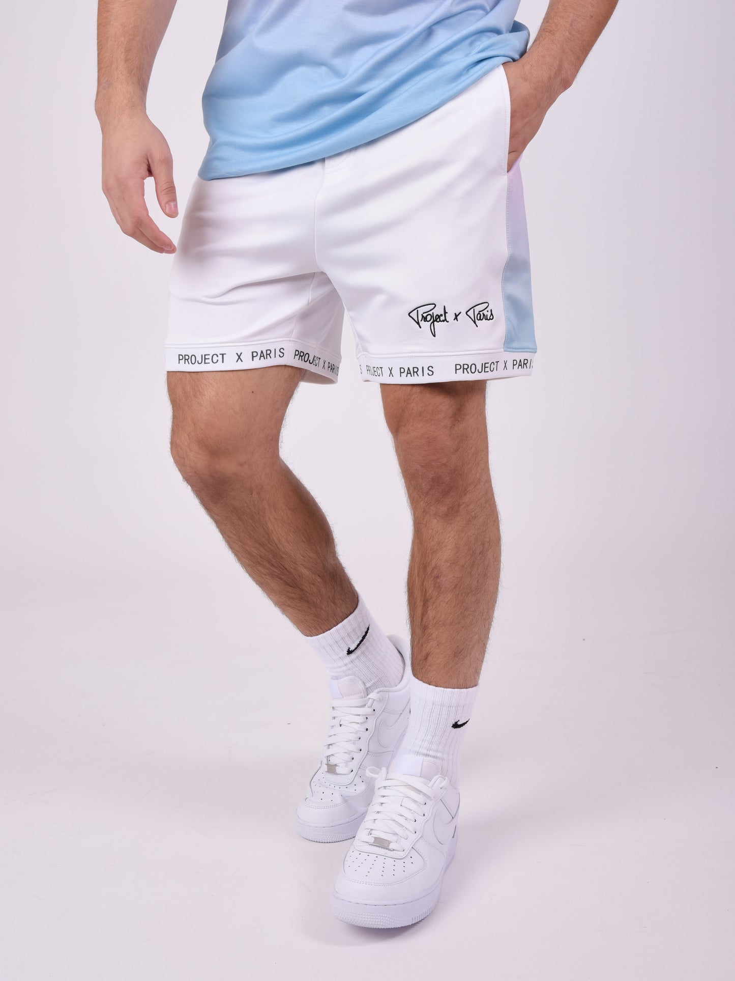 short-a-bandes-degrade-mauve
