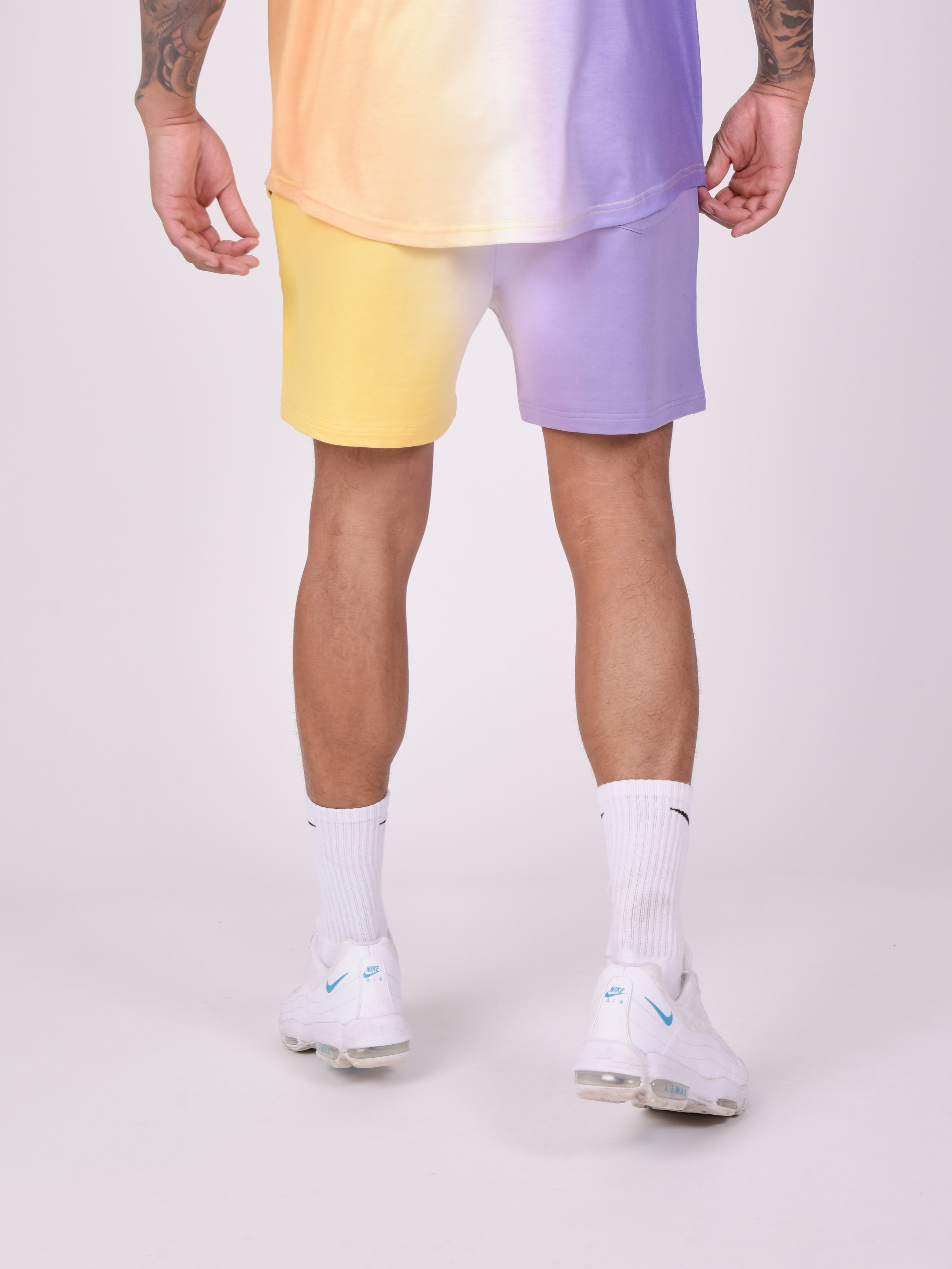 short-bicolore-degrade-mauve-modelshot