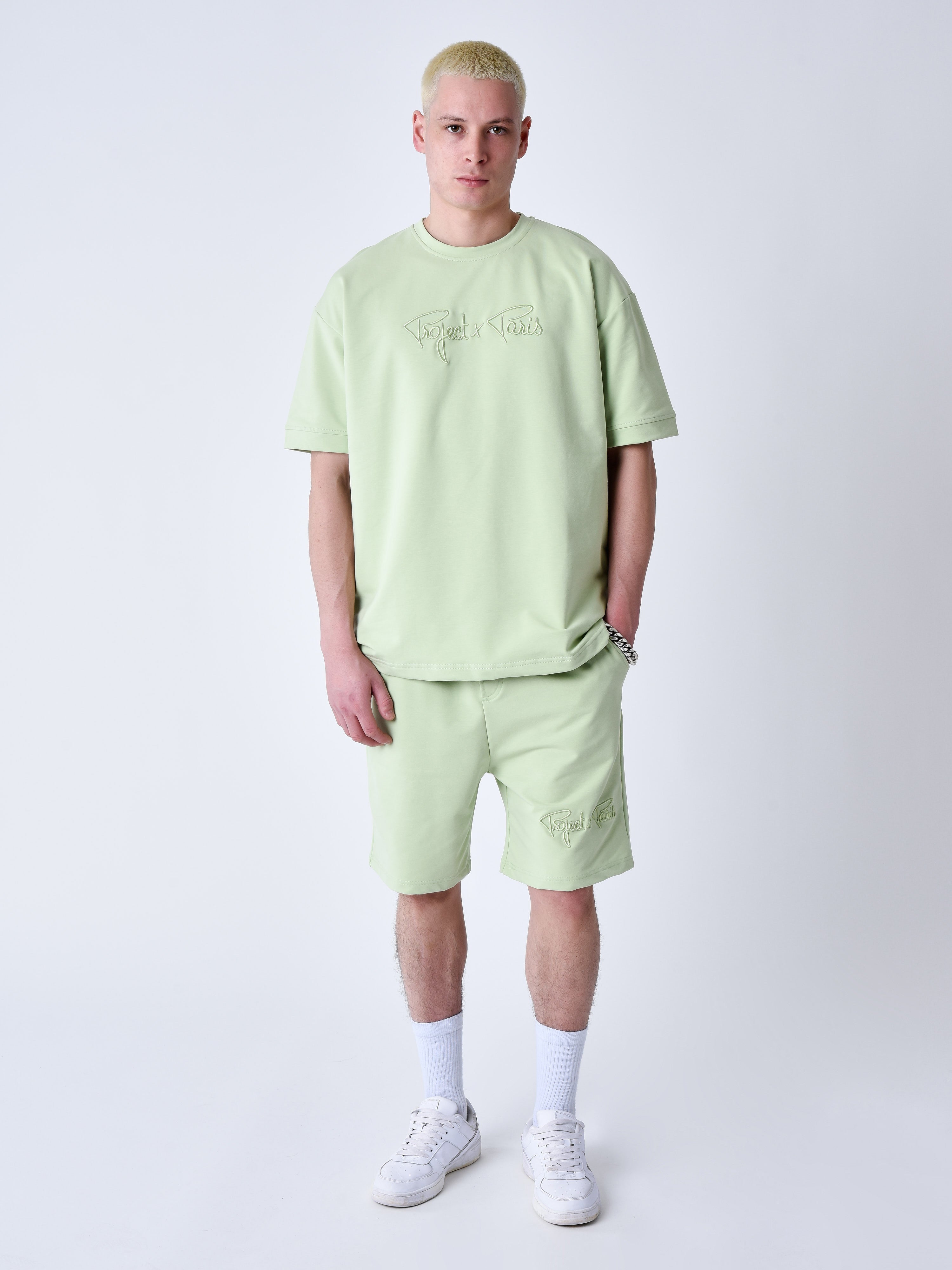 short-classique-brode-4878-pistache