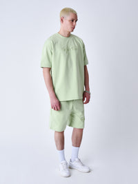 short-classique-brode-4878-pistache-modelshot