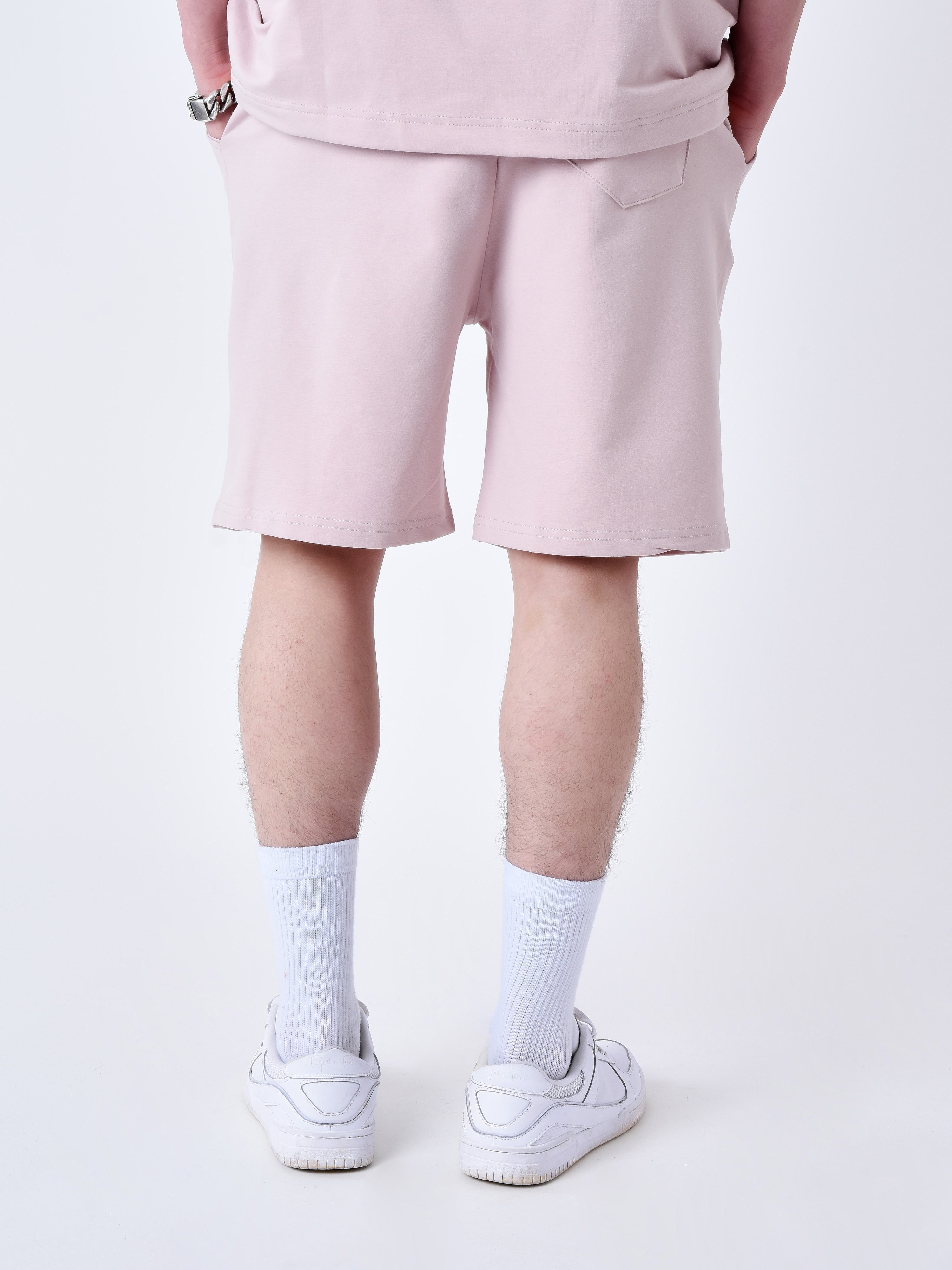Pantaloni scurți clasici brodați Signature-3
